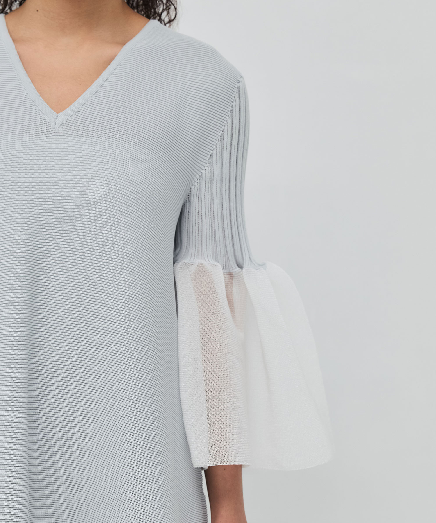 POTTERY LUCENT LONG BELL SLEEVE FLARE DRESS CFCL