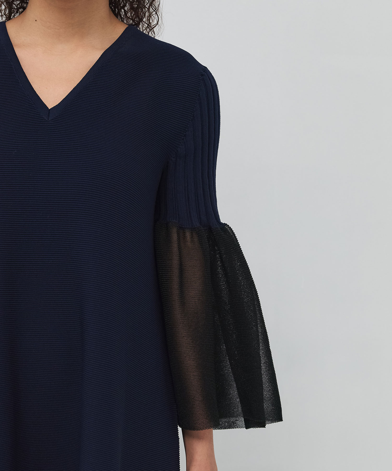 POTTERY LUCENT LONG BELL SLEEVE FLARE DRESS CFCL