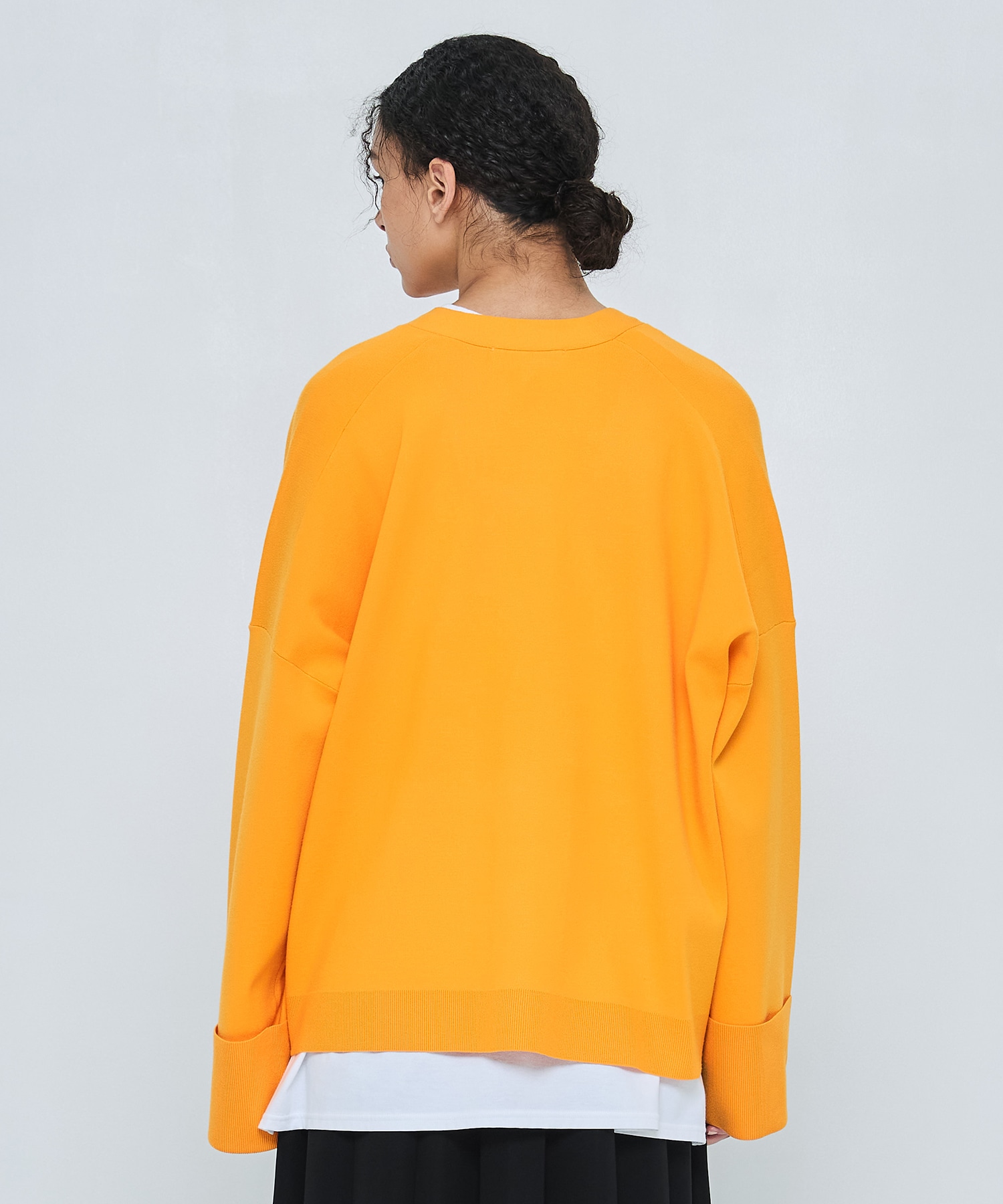 BOX WIDE-CARDIGAN ENFOLD