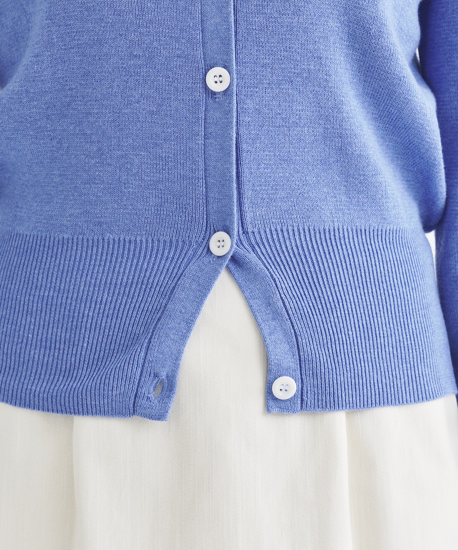 【WEB限定】Vneck knit compact cardigan Louren