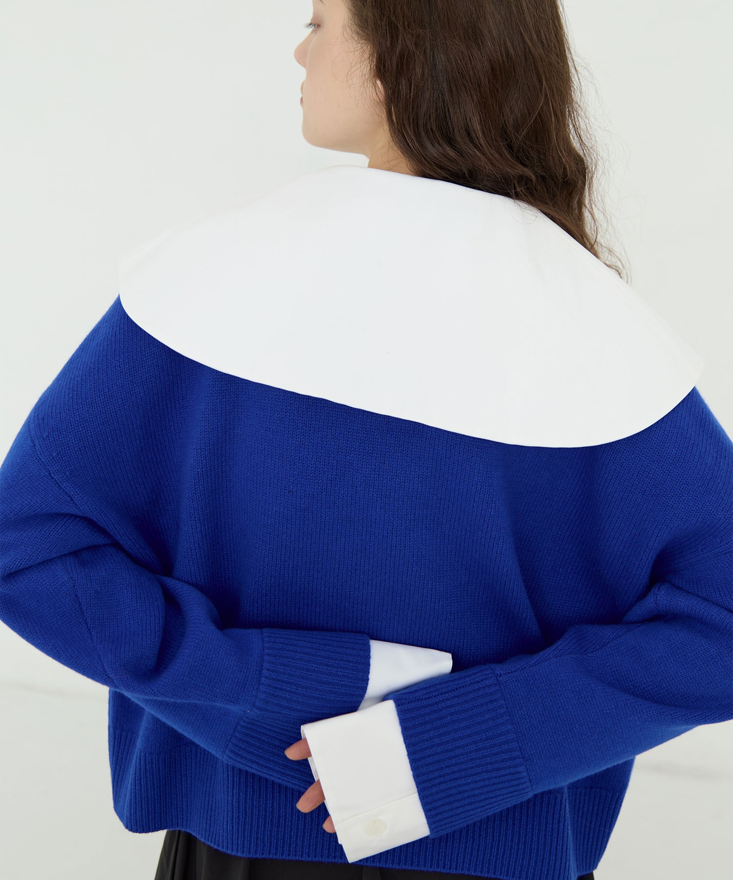 CLASSICAL COLLAR CARDIGAN ENFOLD