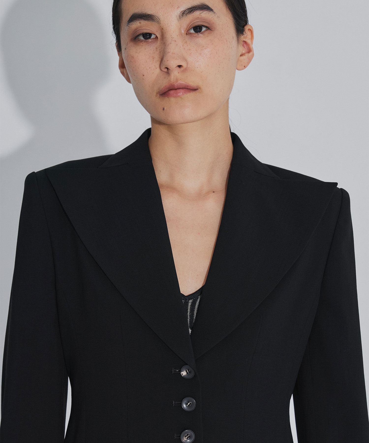 PLEATED PANEL JACKET FETICO