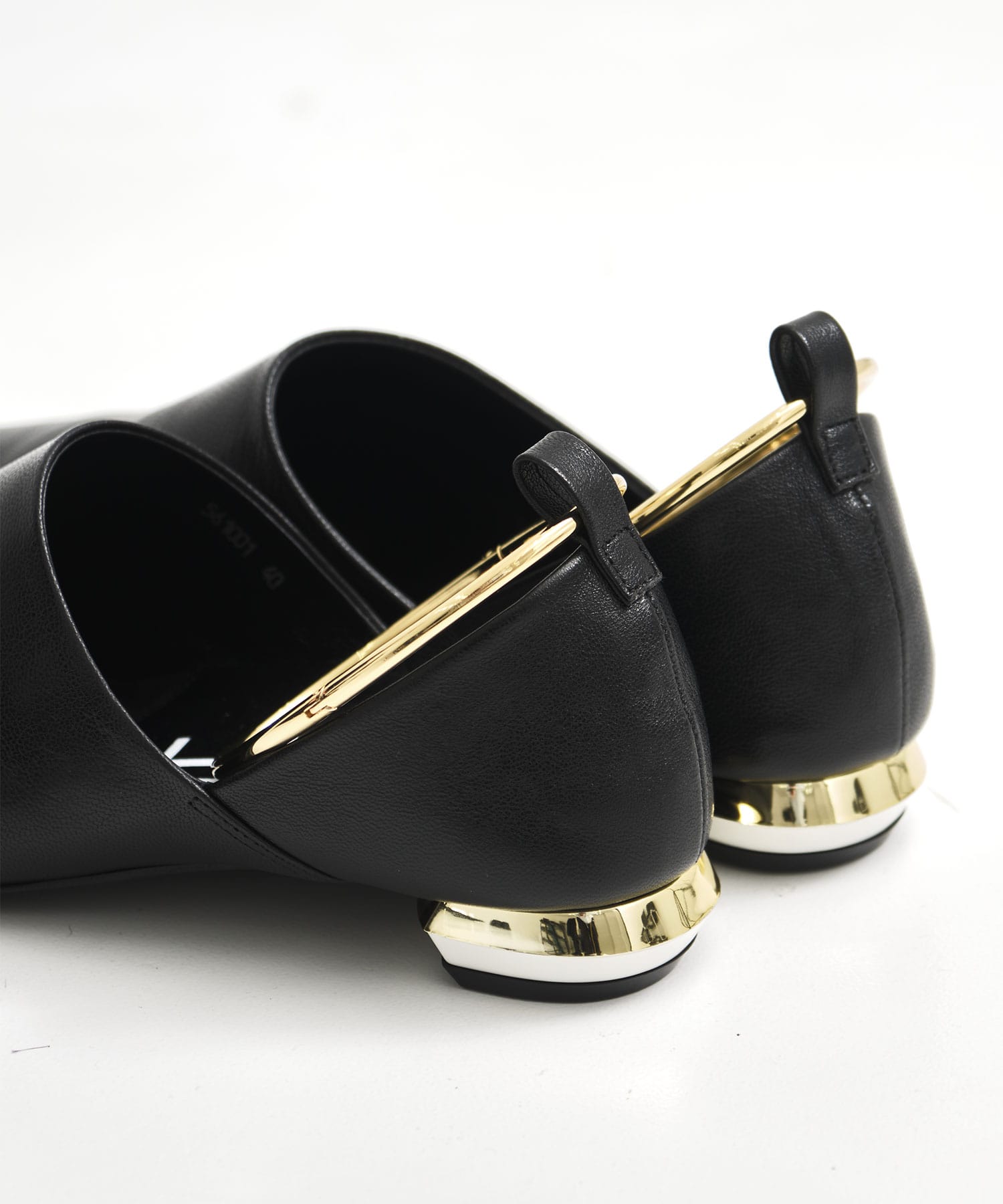 ankle strap flat pumps MANA