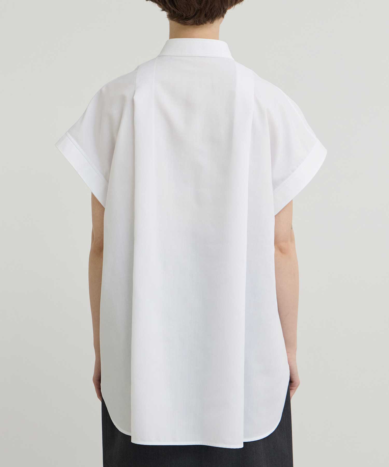 THE PLACKET A LINE SHIRT SLEEVE LESS THE RERACS
