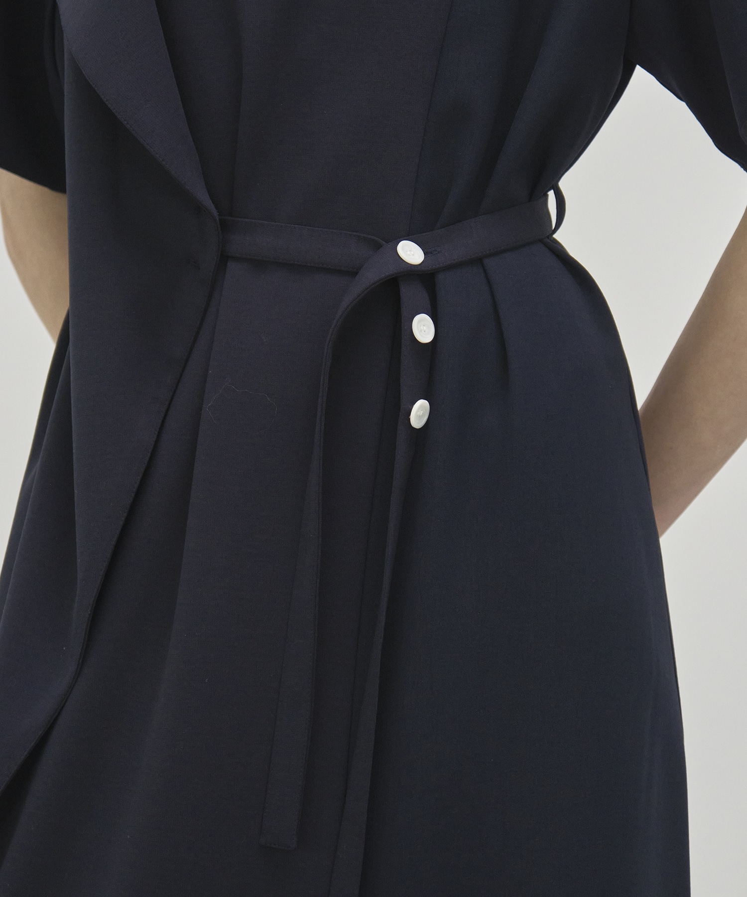 Heike combi tex jersey dress NV AKIRANAKA