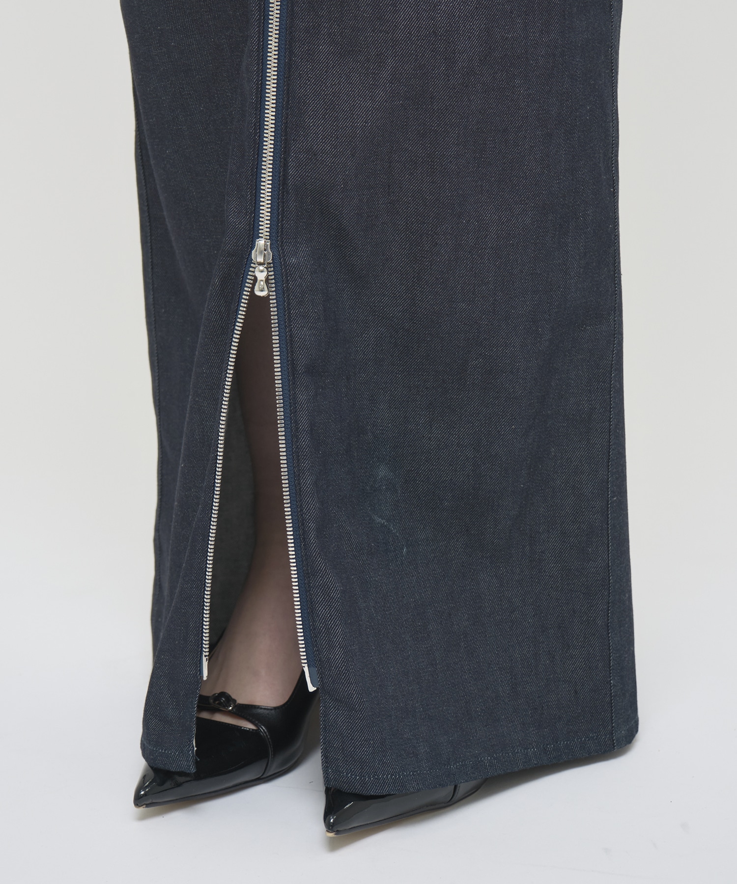 ORGANIC COTTON DENIM DRESS FETICO