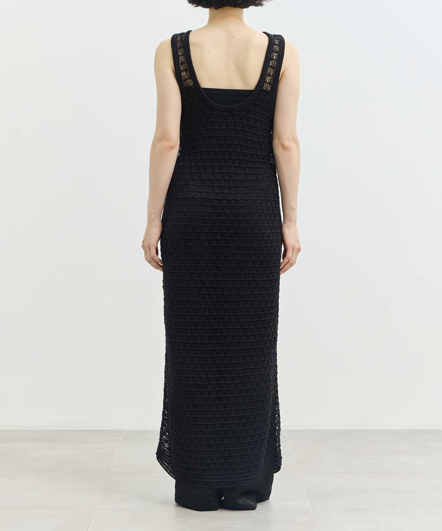 lacework knit one piece Louren