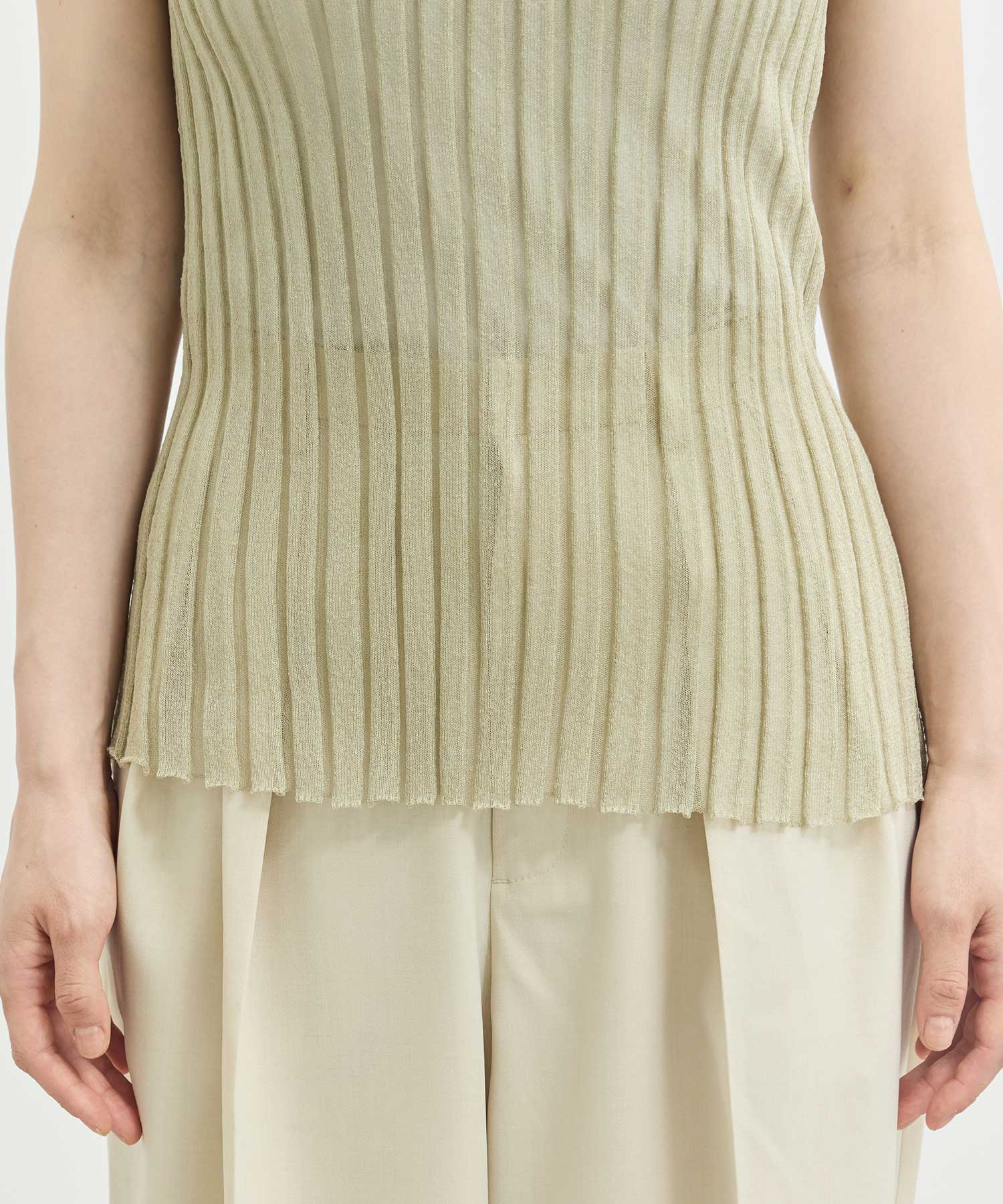 sheer turtleneck tops Louren