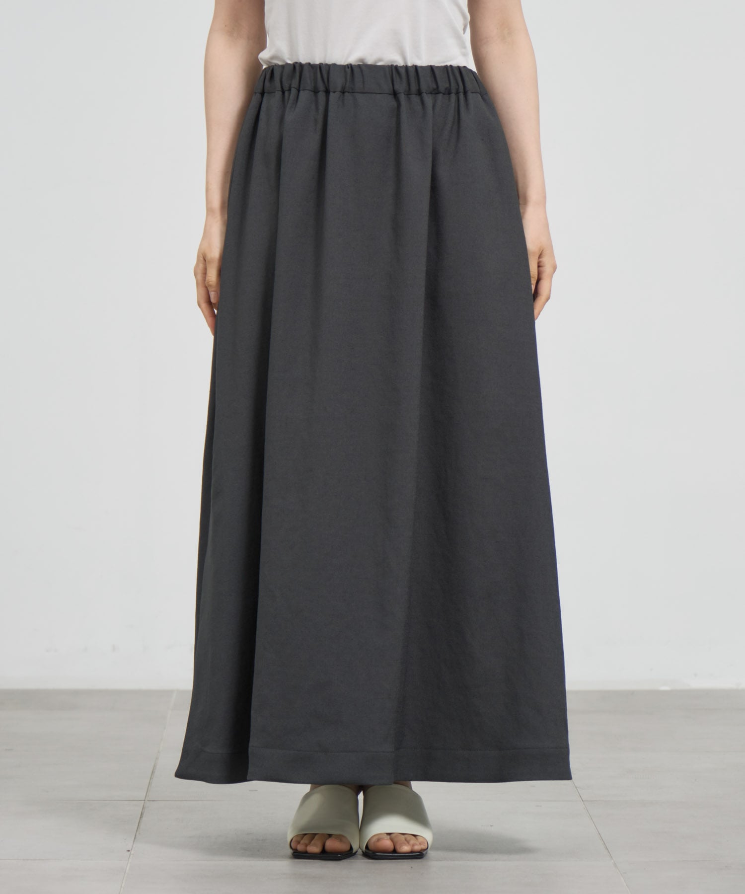 Waist Gather Flare Skirt THE TOKYO
