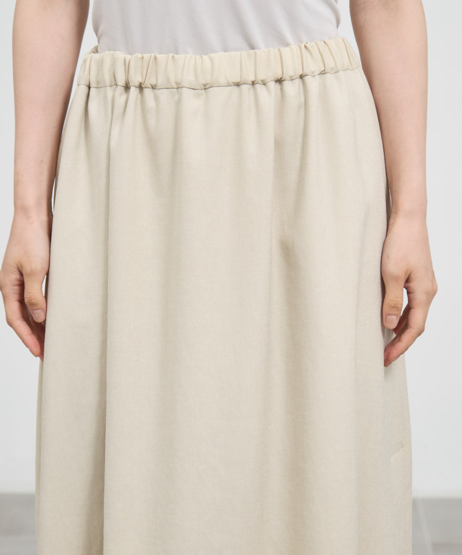 Waist Gather Flare Skirt THE TOKYO