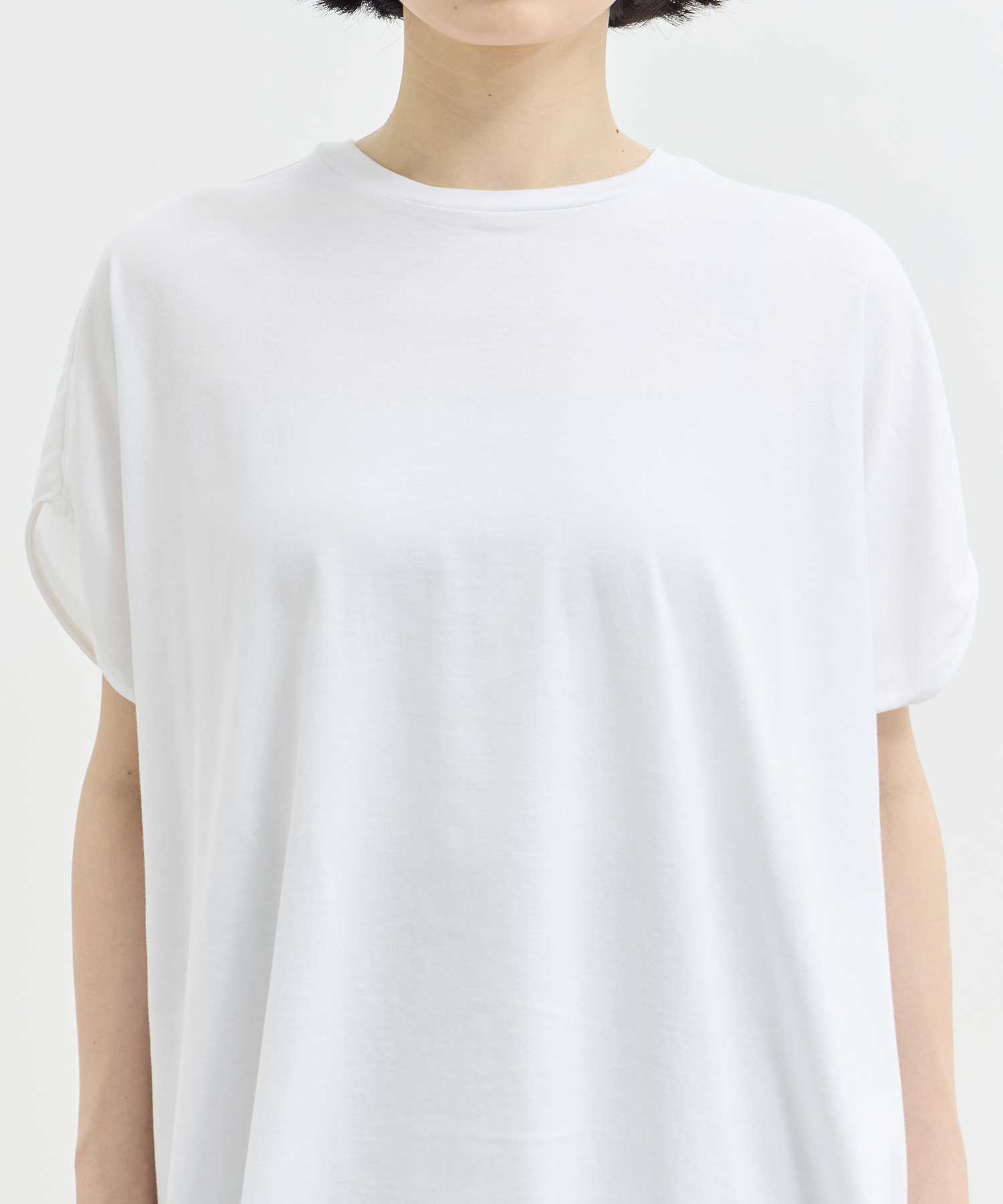 SCALLOP WIDE T-SHIRT ENFOLD