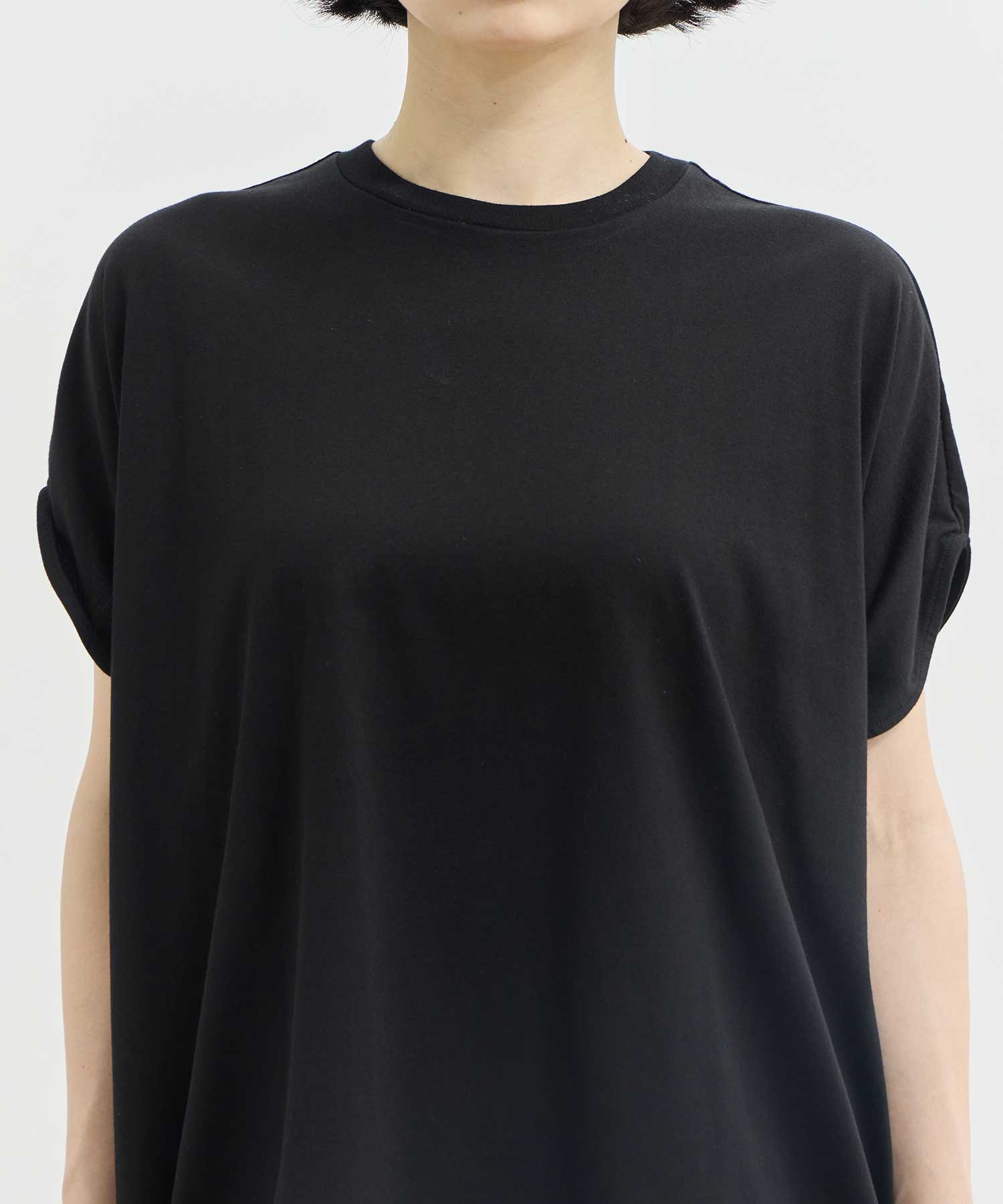SCALLOP WIDE T-SHIRT ENFOLD