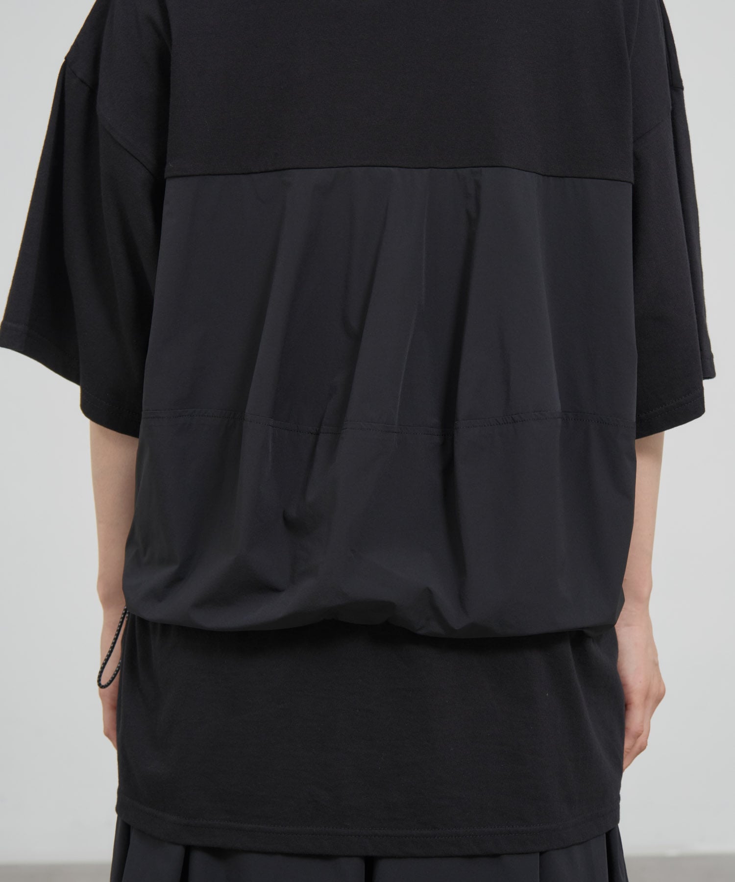 woven combinatin t-shirt nagonstans