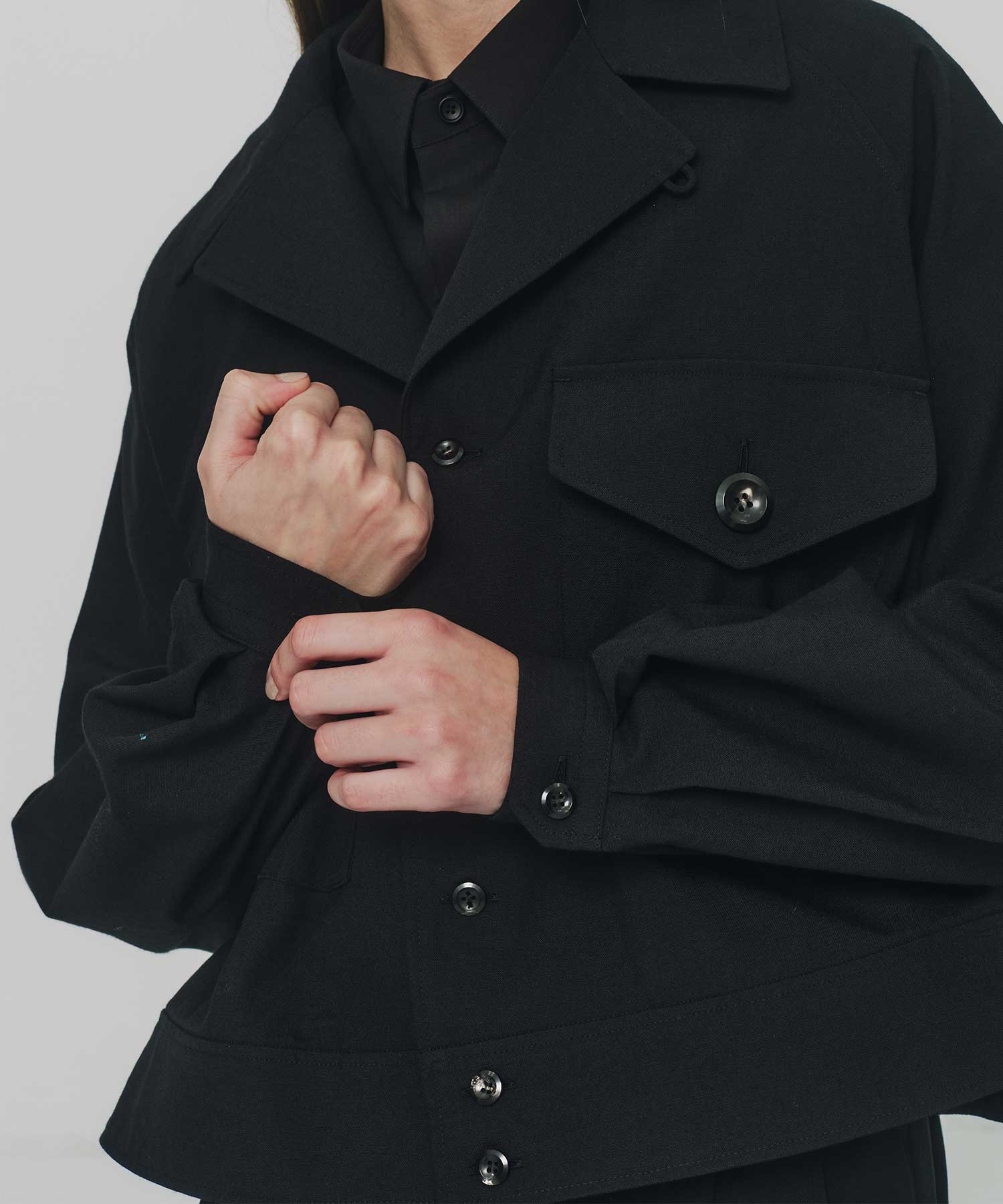 RERACS A-LINE CPO BLOUSE THE RERACS