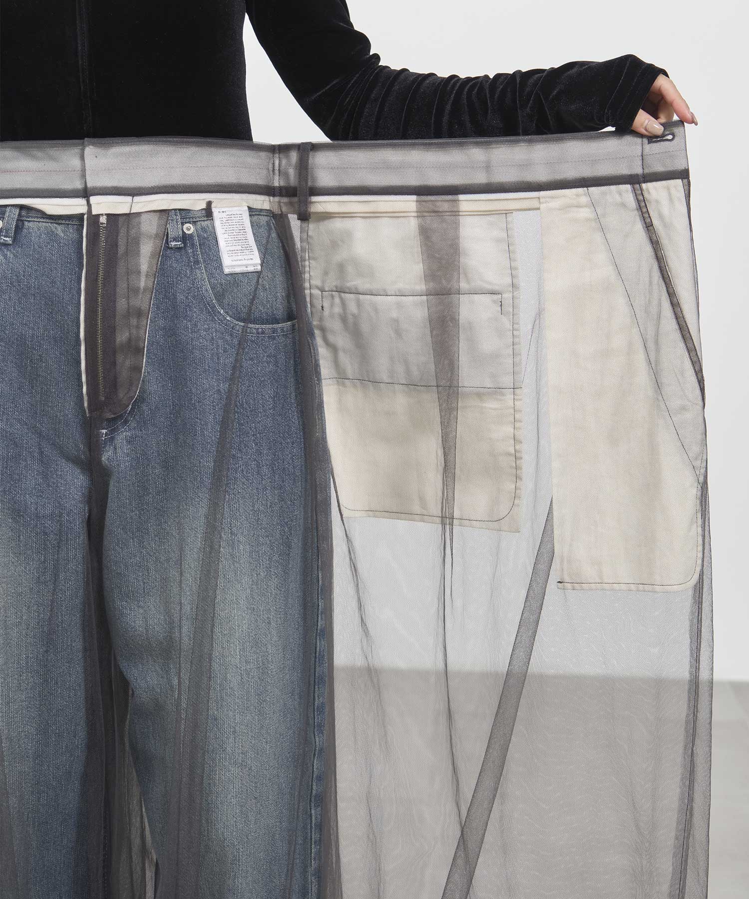 CP-25185 Tulle Pants Chika Kisada