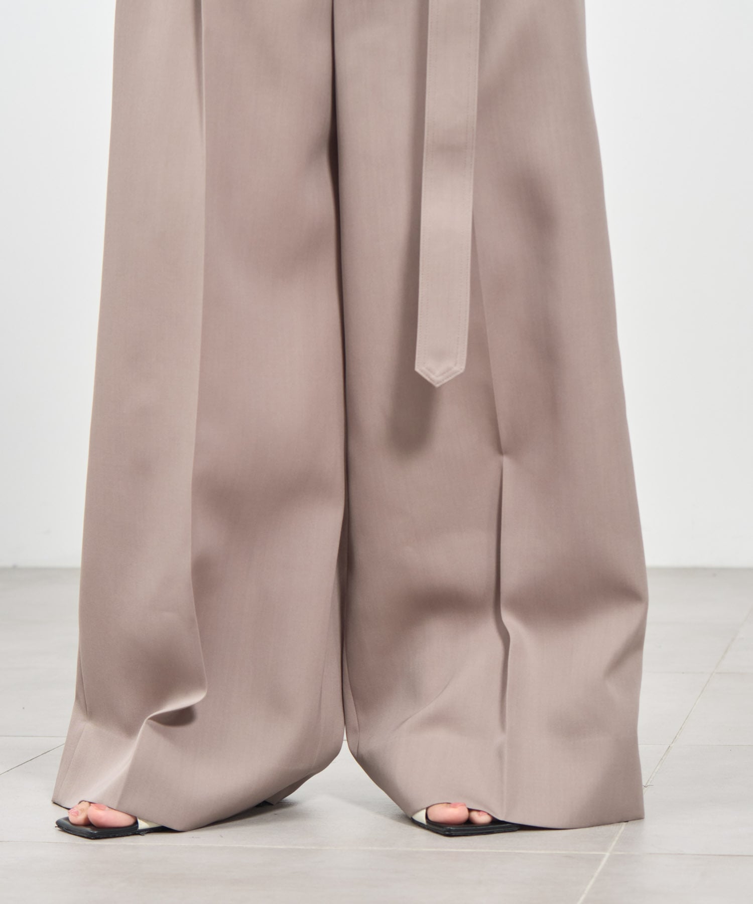 THE SLACKS BELTED 2 TUCK THE RERACS