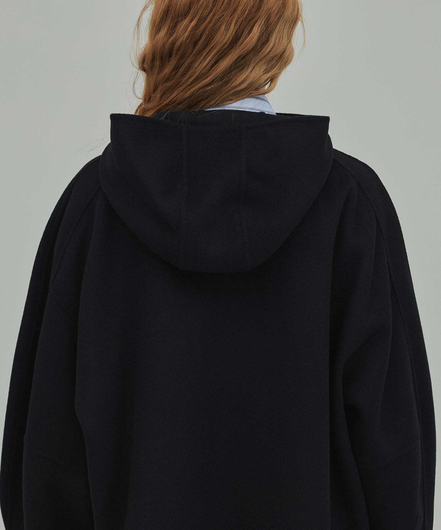 【新品未使用タグ付き】ENFOLD ミラノリブニットパーカー エンフォルド 黒 新品未使用タグ付き】ENFOLD ミラノリブニットパーカー エンフォルド 黒