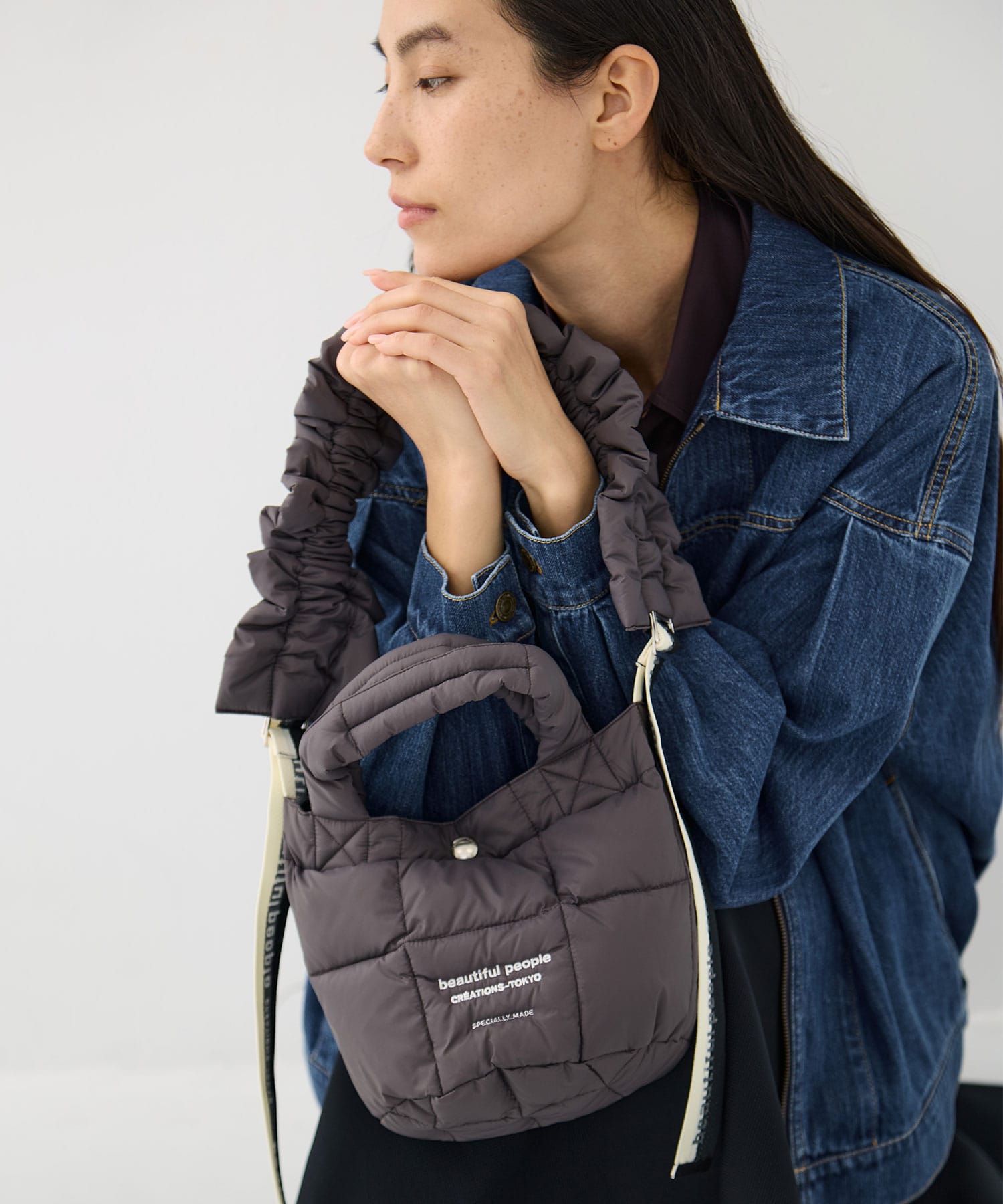 別注 mini tote shoulder bag beautiful people