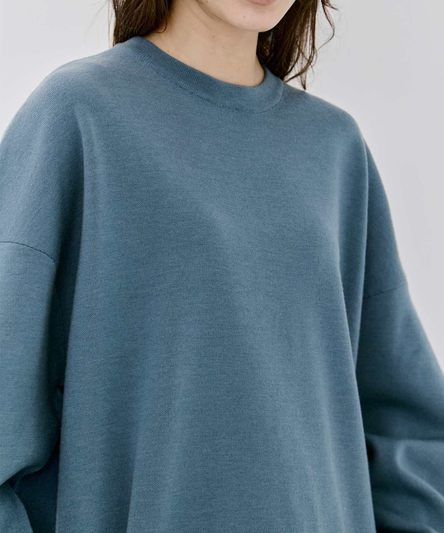 DOUBLE-FACE PULLOVER ENFOLD