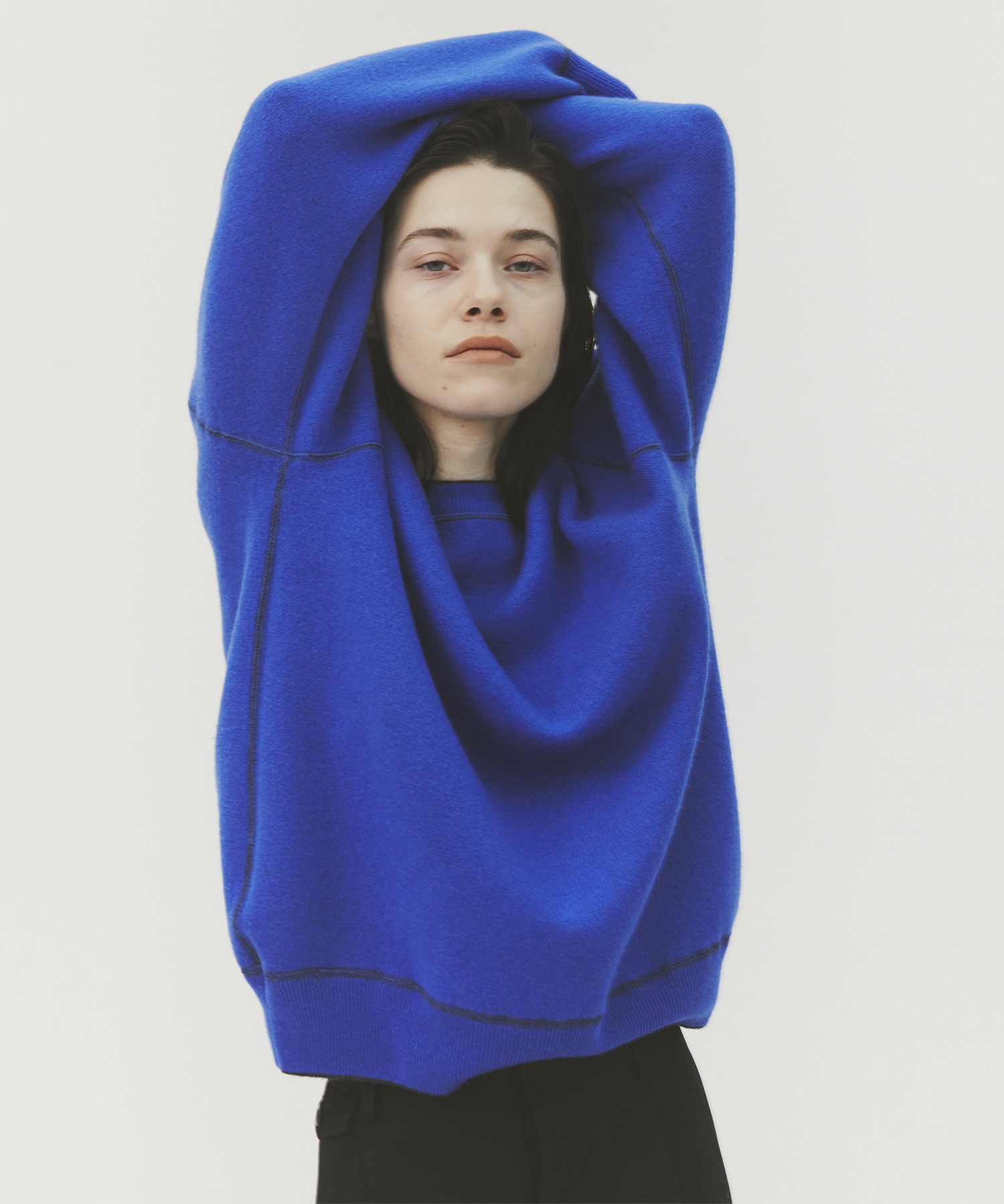 CASHMERE REVERSIBLE PULLOVER THE TOKYO