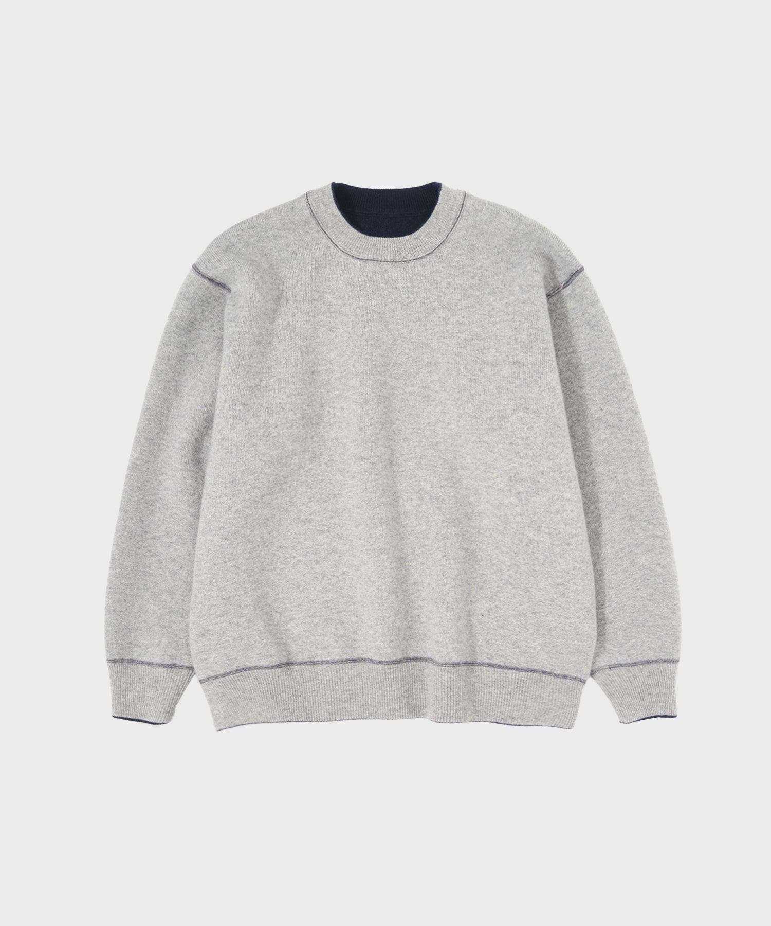 CASHMERE REVERSIBLE PULLOVER THE TOKYO