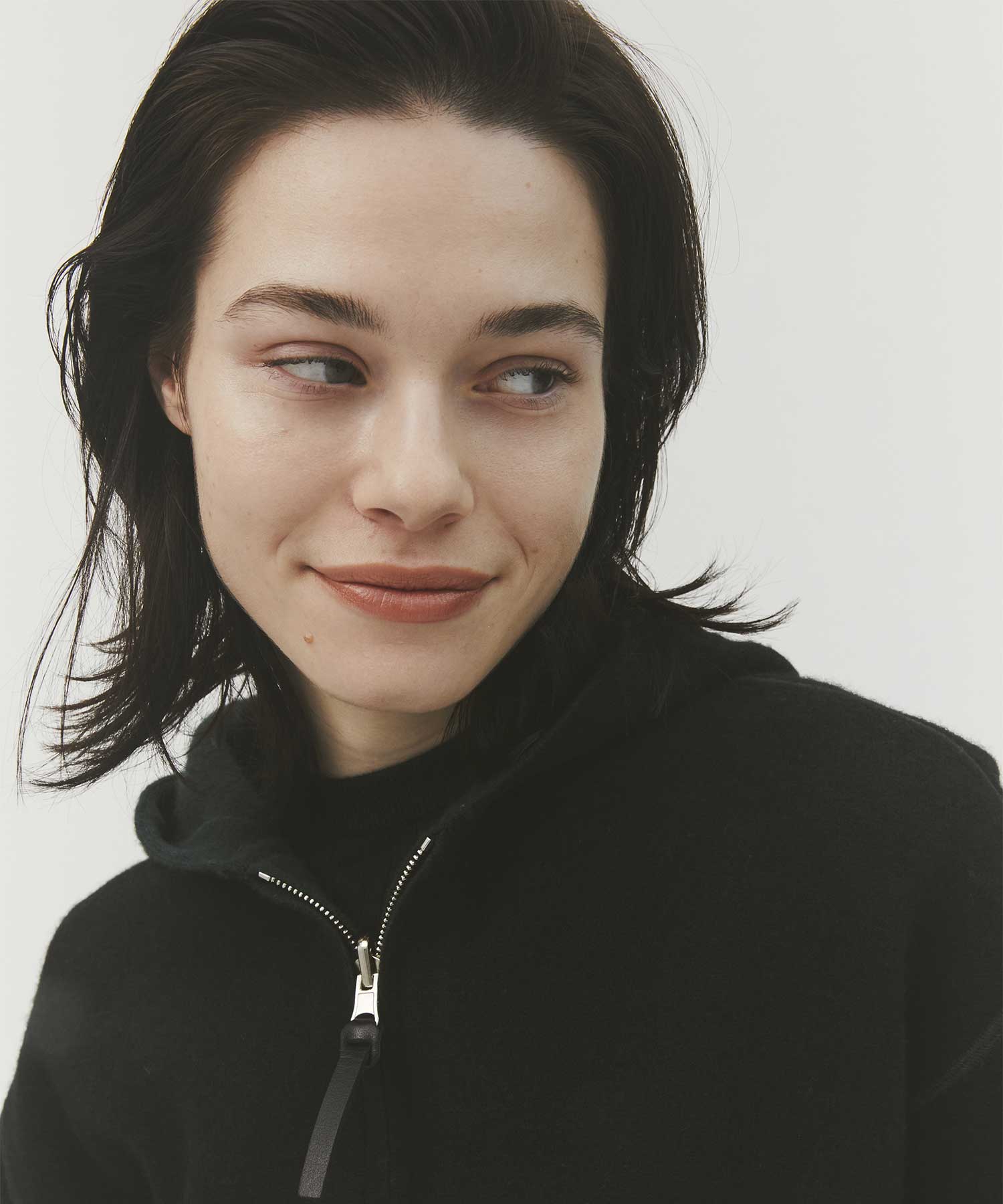 CASHMERE REVERSIBLE ZIP UP HOODIE THE TOKYO