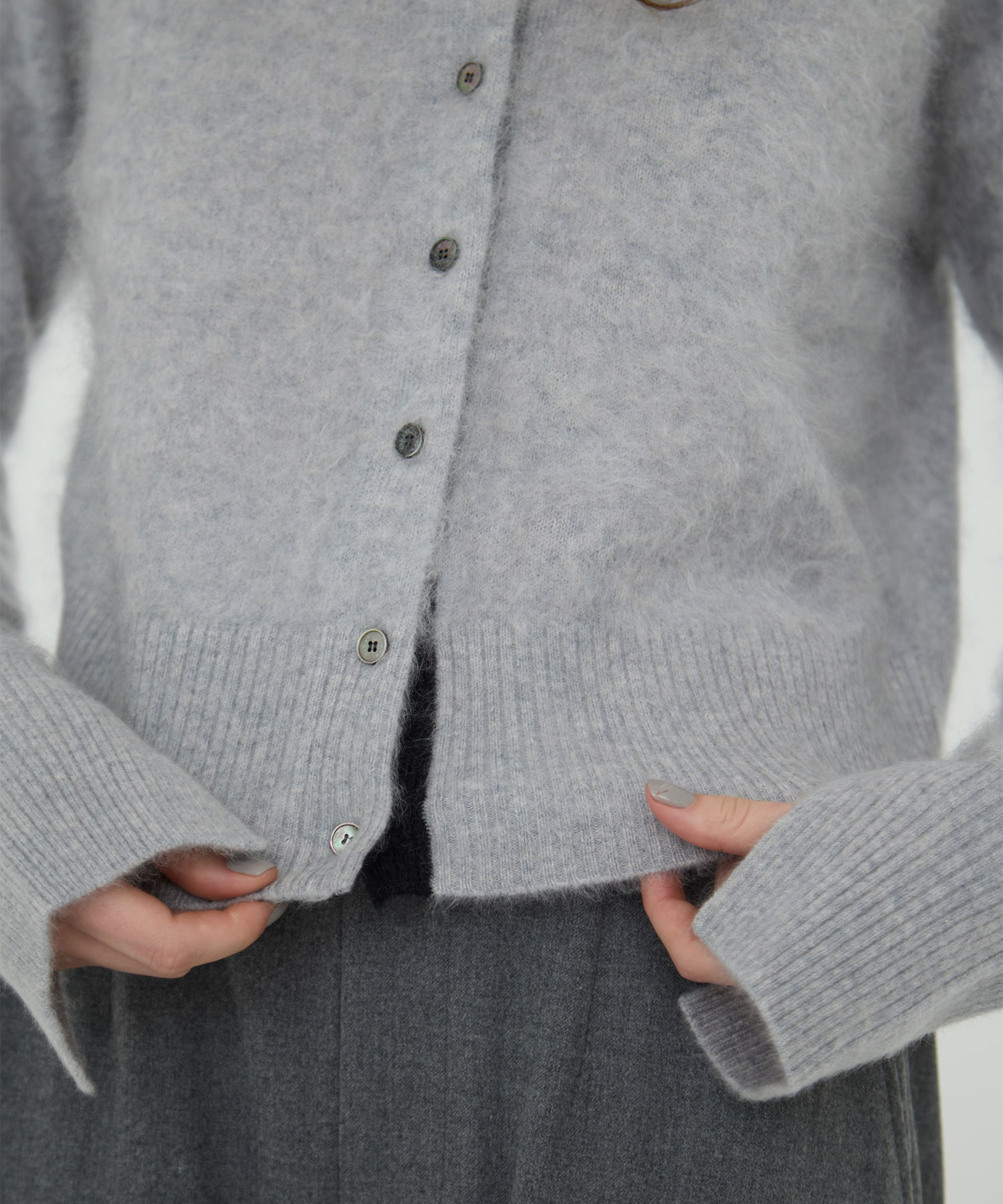 別注 CASHMERE CARDIGAN CINOH
