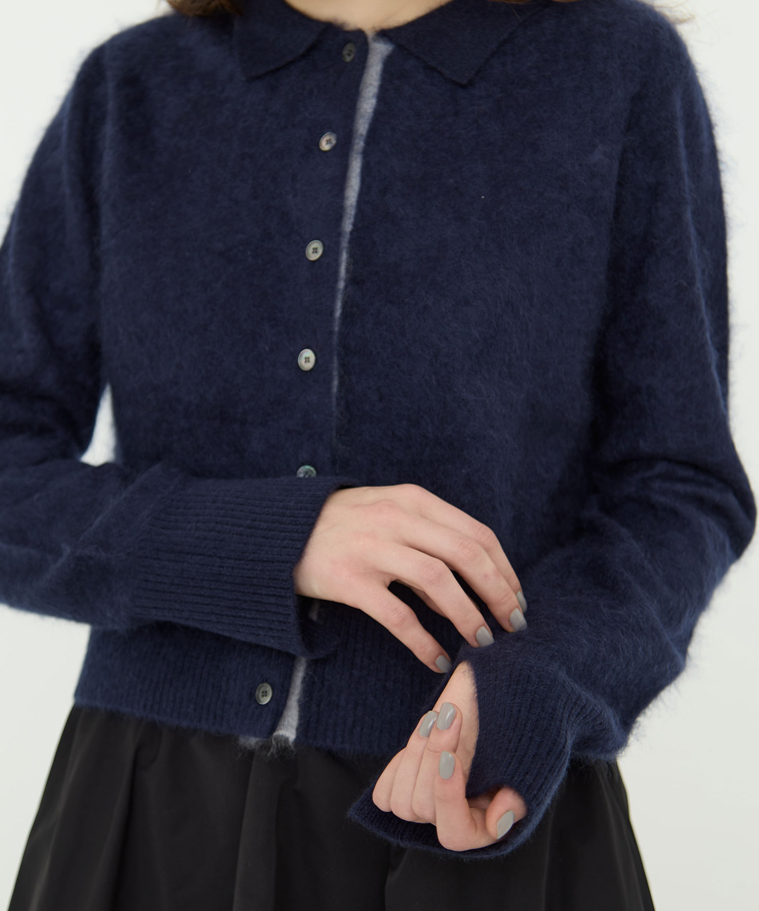 別注 CASHMERE CARDIGAN CINOH