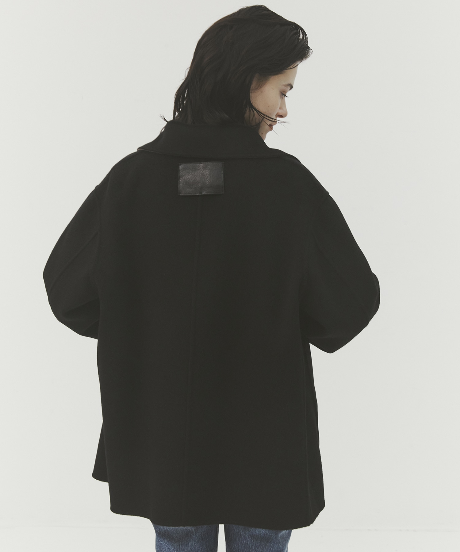 CASHMERE REVERSIBLE SHORT COAT THE TOKYO