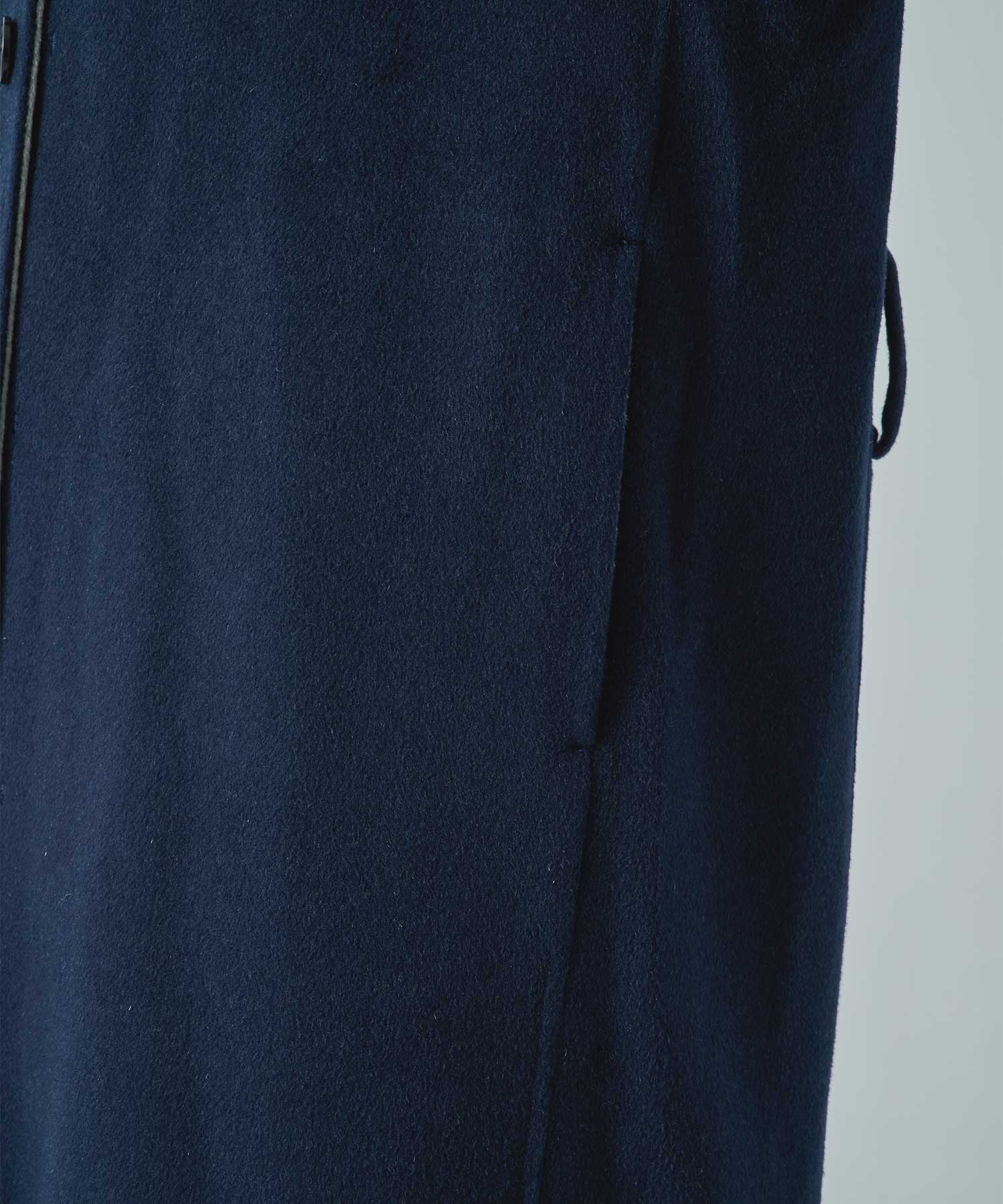 CASHMERE/SILK/WOOL STAND OVER COAT THE TOKYO