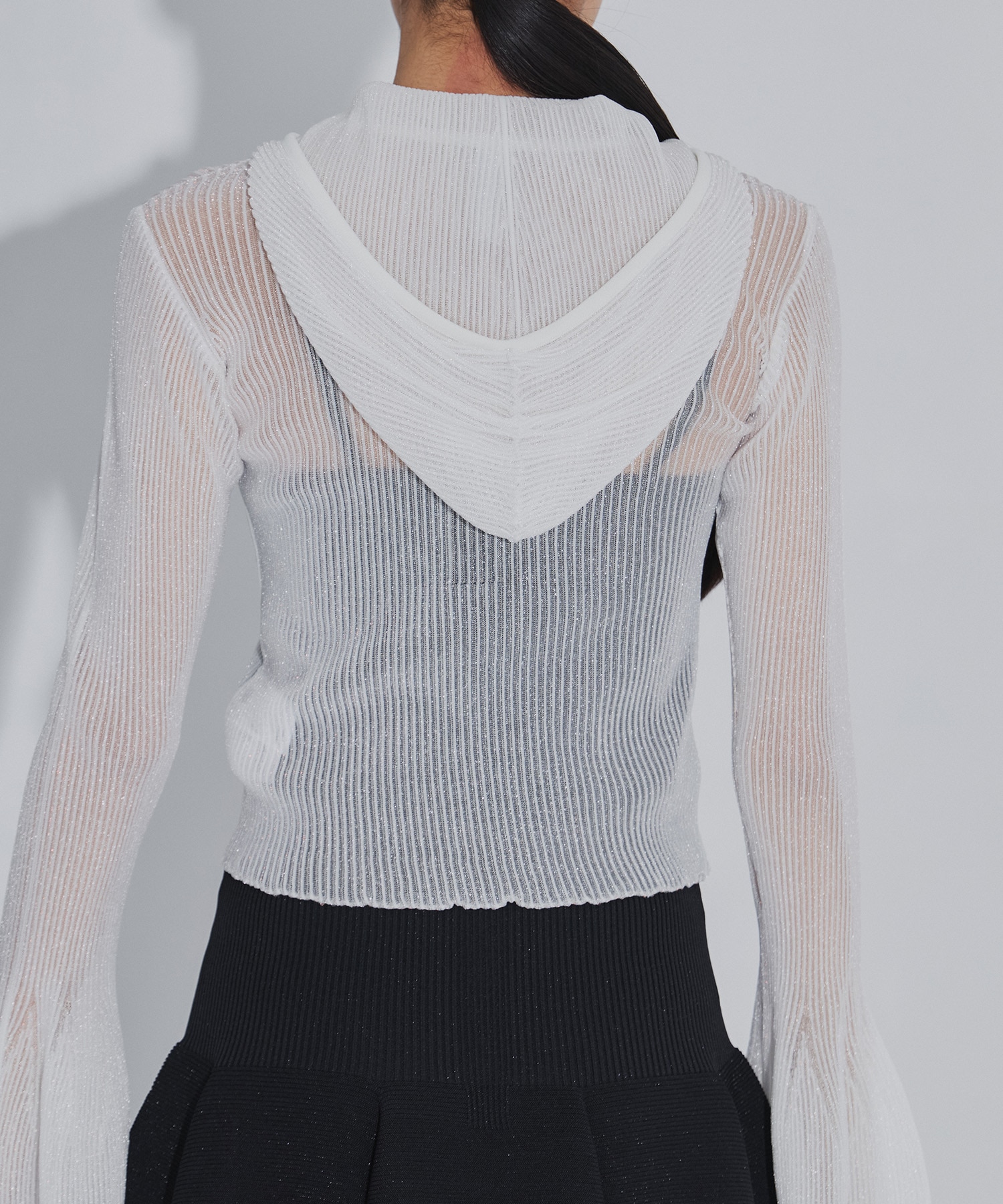 HYPHA LUCENT GLITTER HOODIE JACKET CFCL