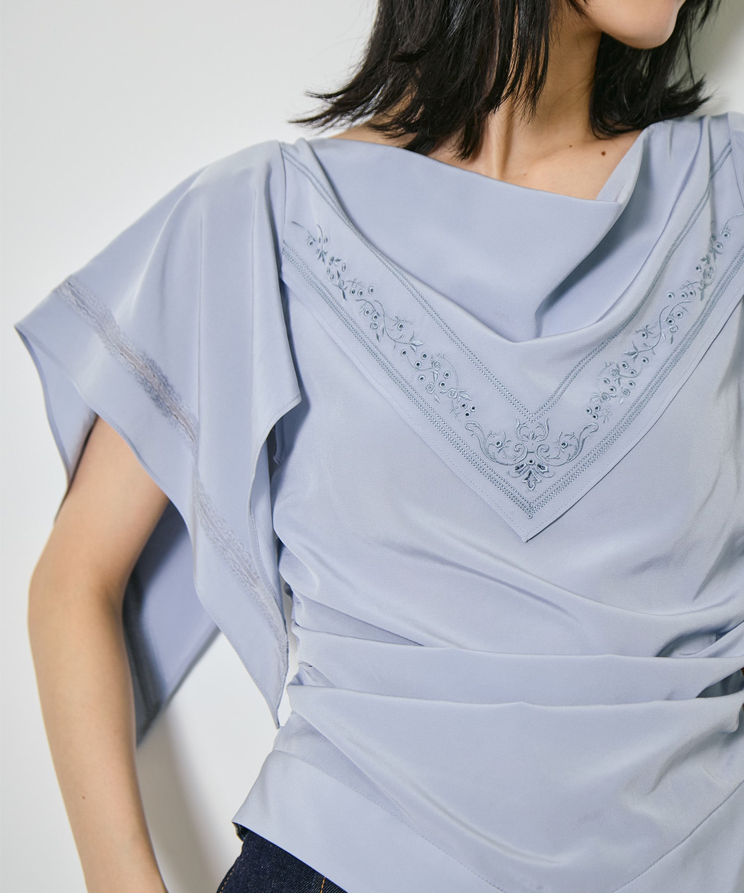 別注 SCARF BLOUSE FETICO