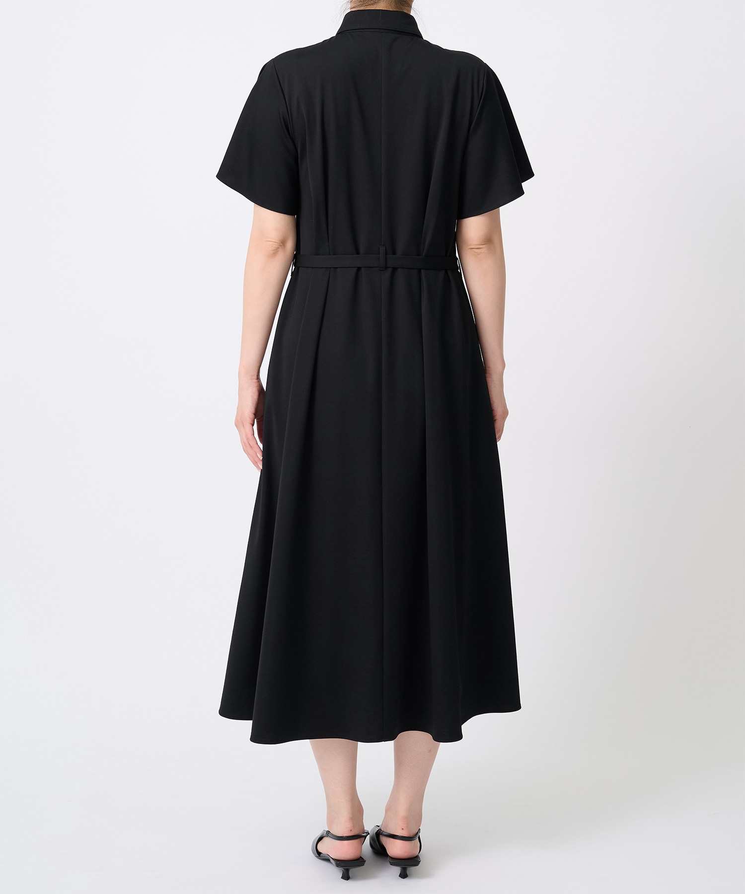 Drape Sleeve Dress THE TOKYO