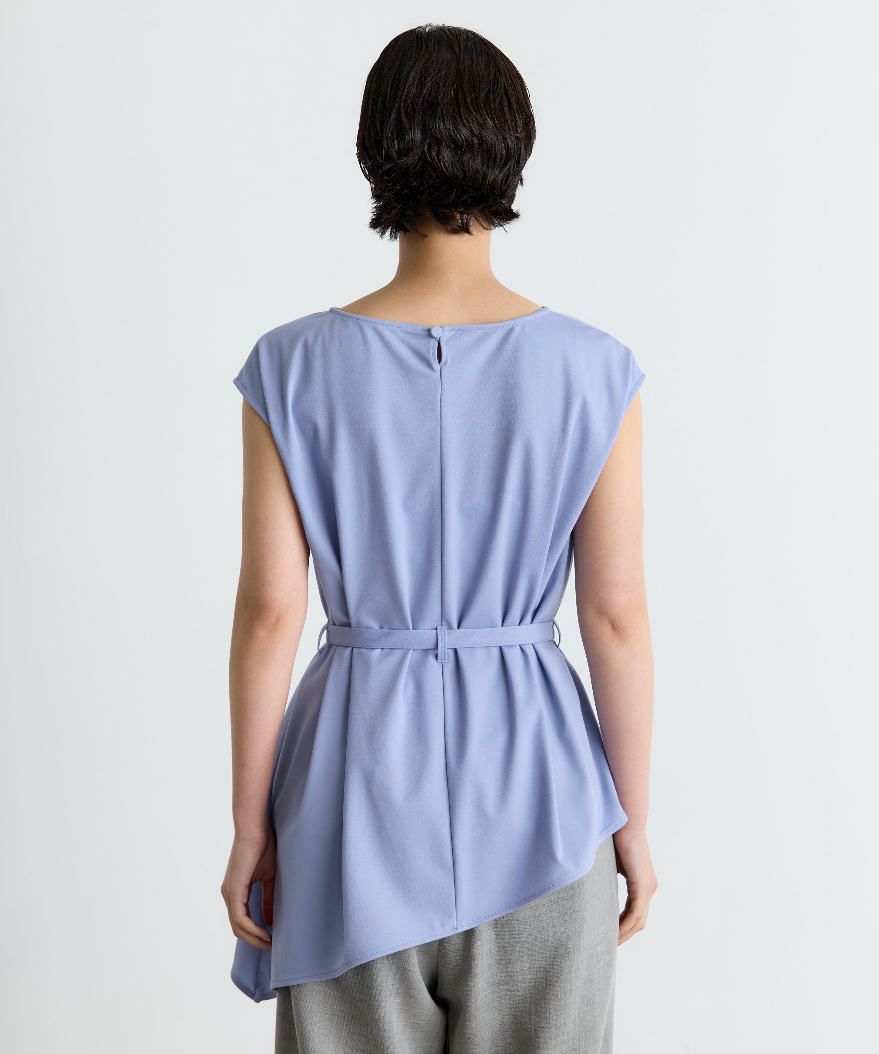 French Sleeve Asymmetry Tops THE TOKYO