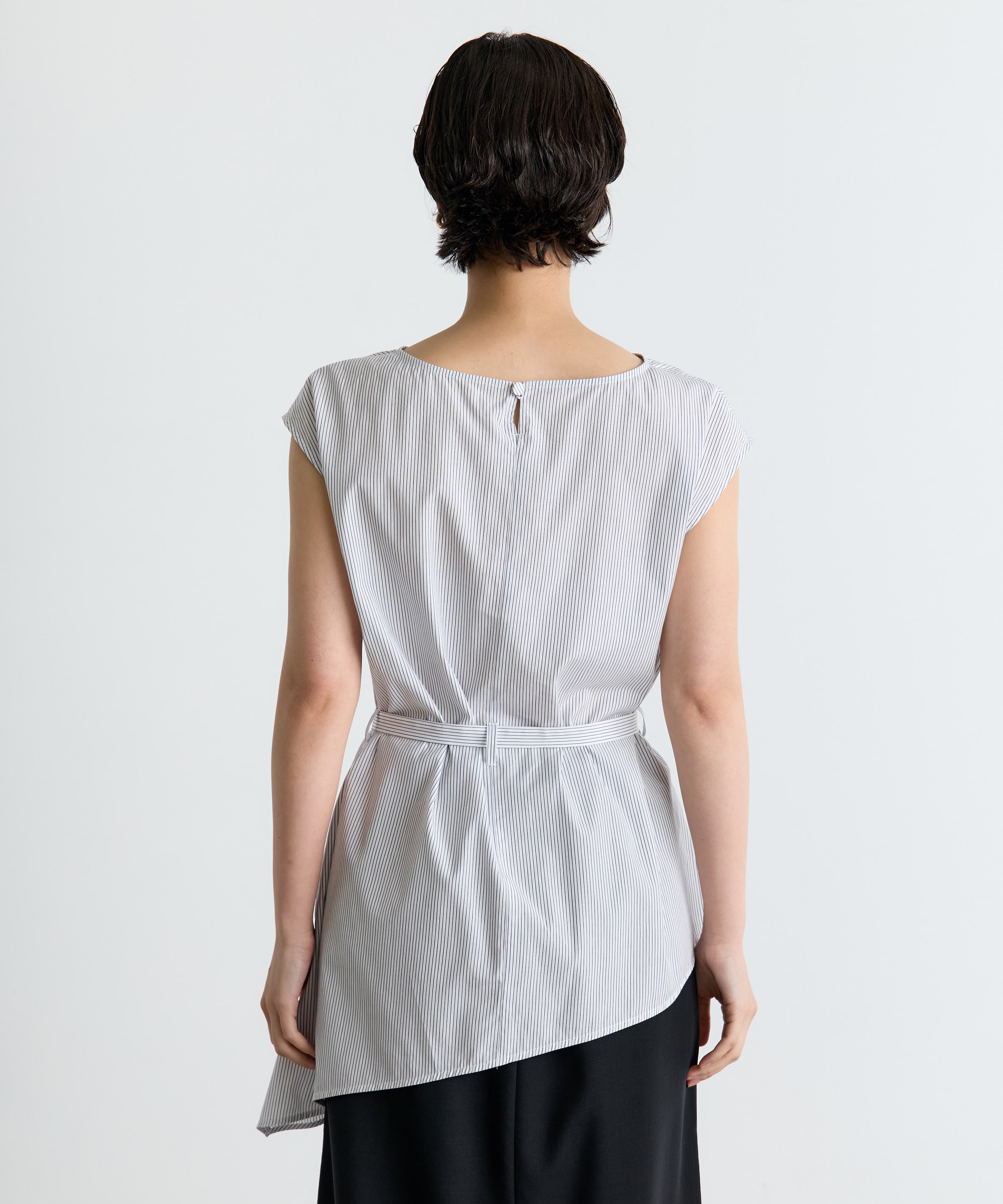 French Sleeve Asymmetry Tops THE TOKYO
