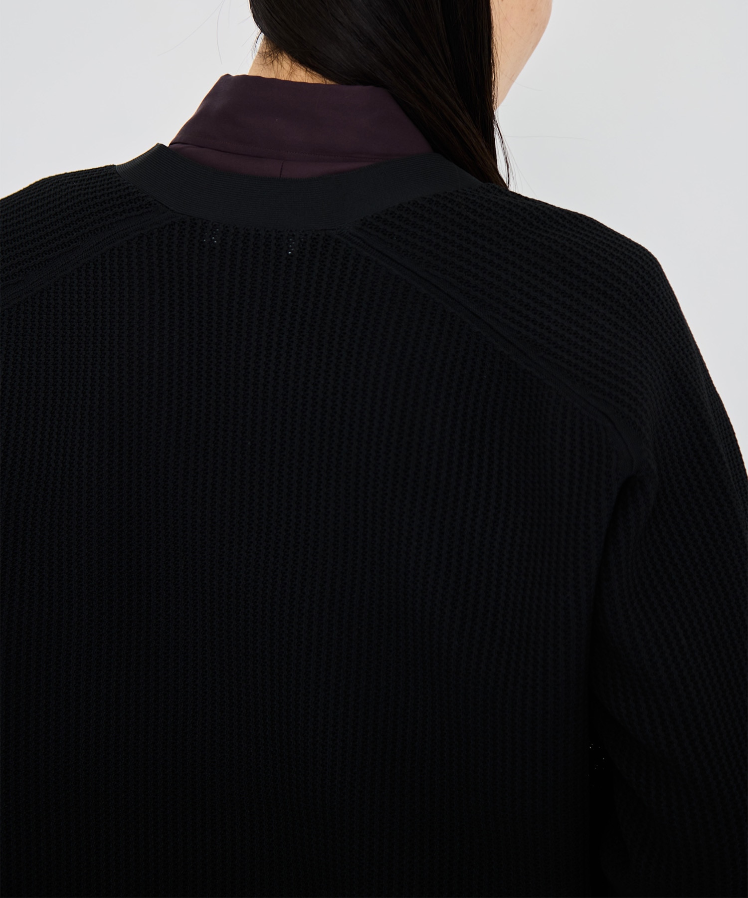 BIG KNIT V CD MESH MADISONBLUE