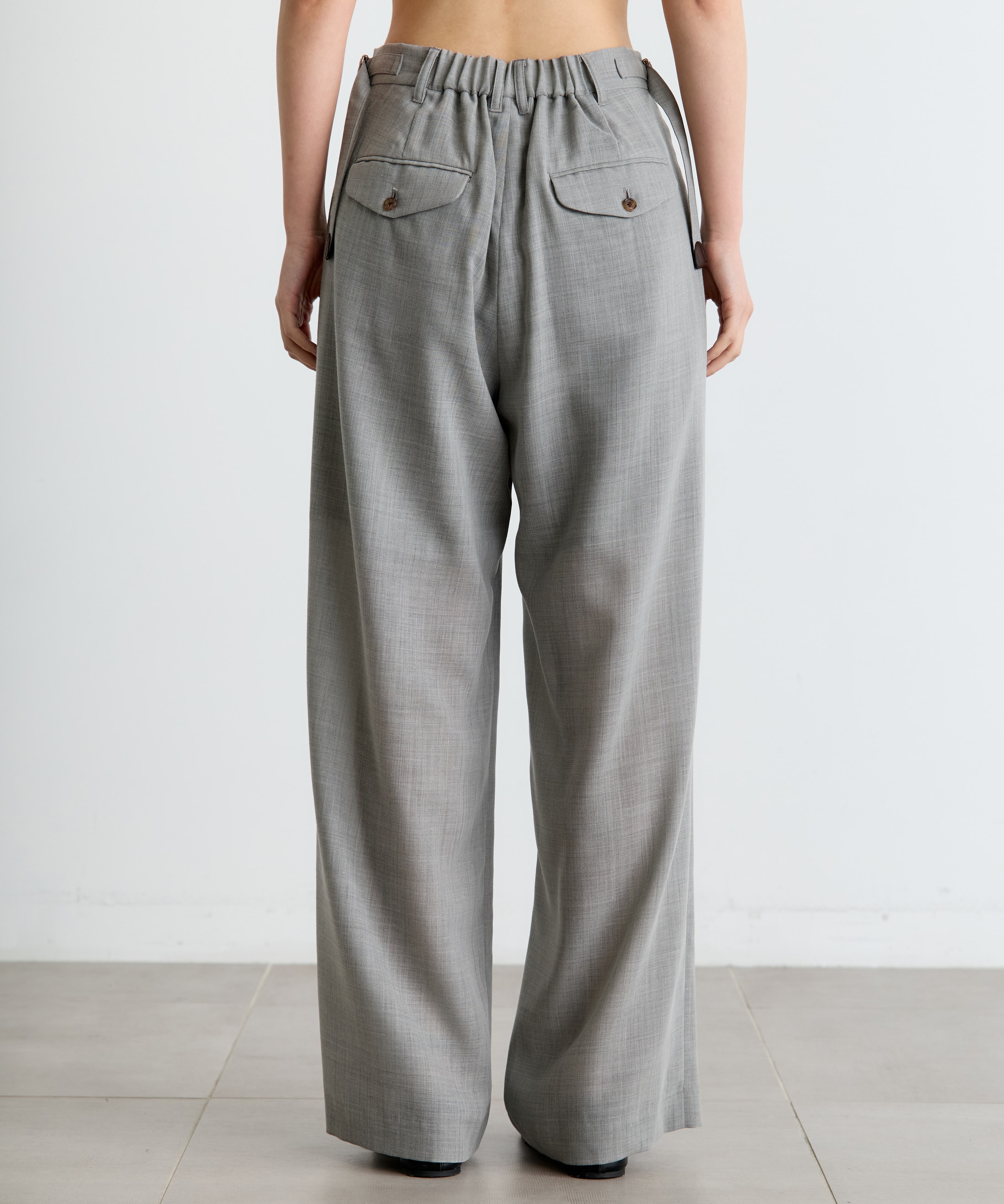 Waist Design Wide Pants THE TOKYO