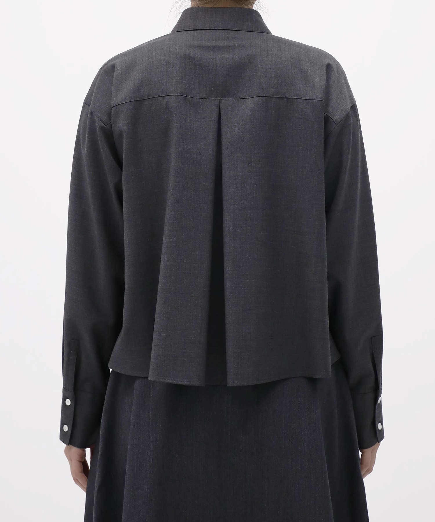 Short A-line L/S Shirt THE TOKYO