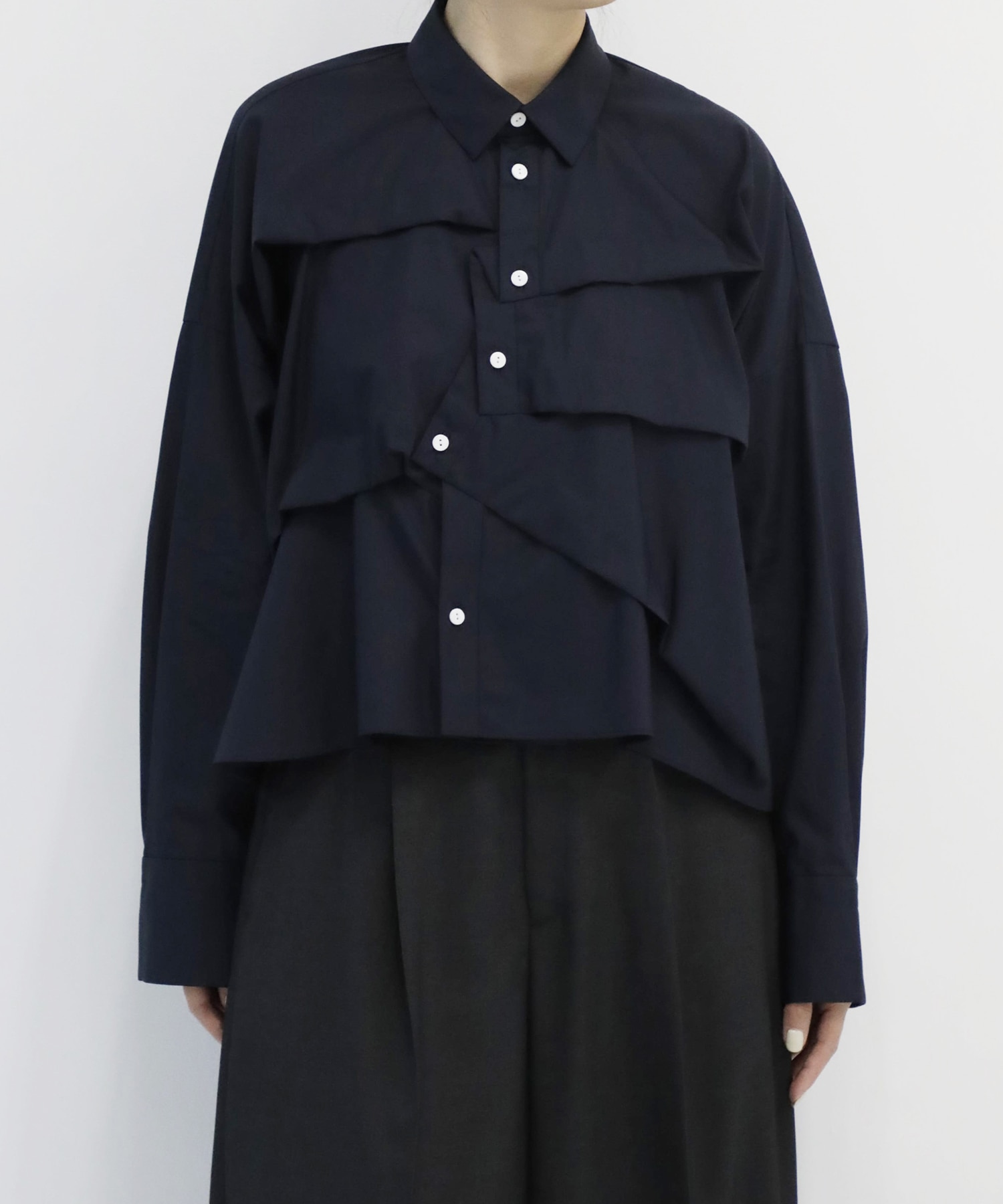 TUCK WIDE SHIRT ENFOLD