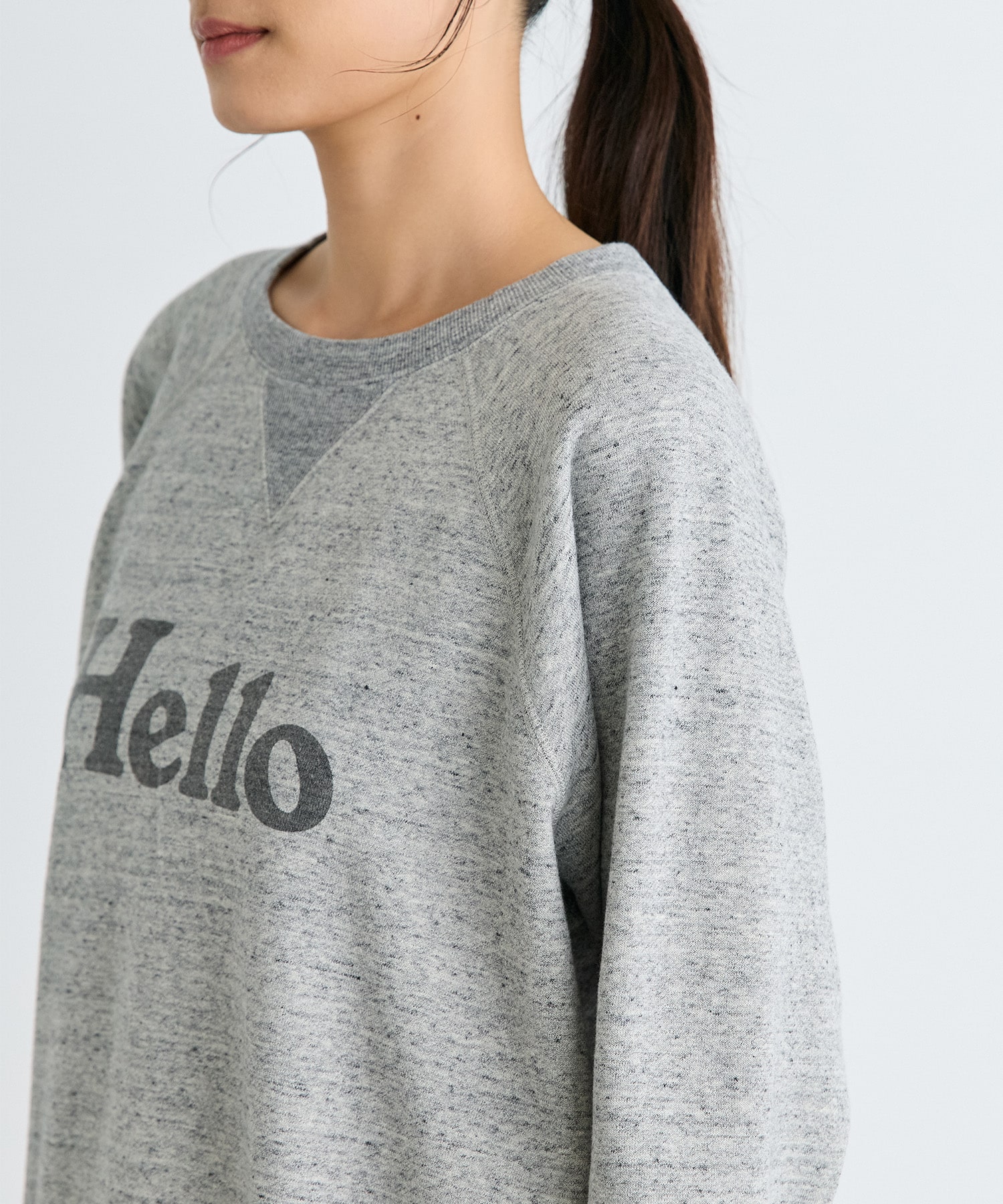 HELLO SWEAT L/S URAKE MADISONBLUE