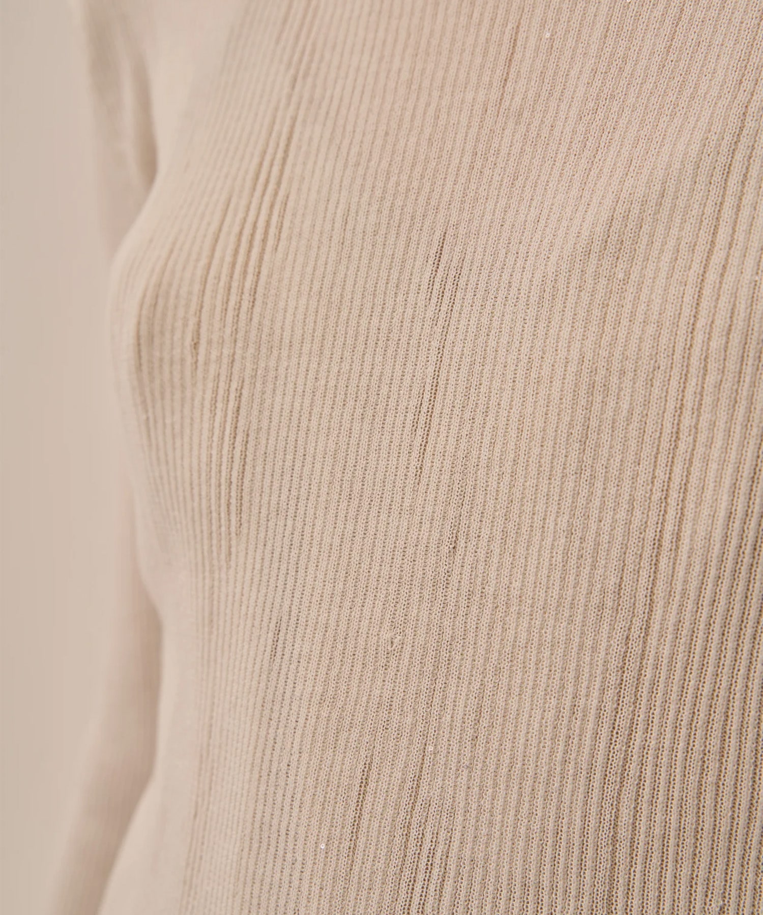 Basilia sequins knit pullover AKIRANAKA