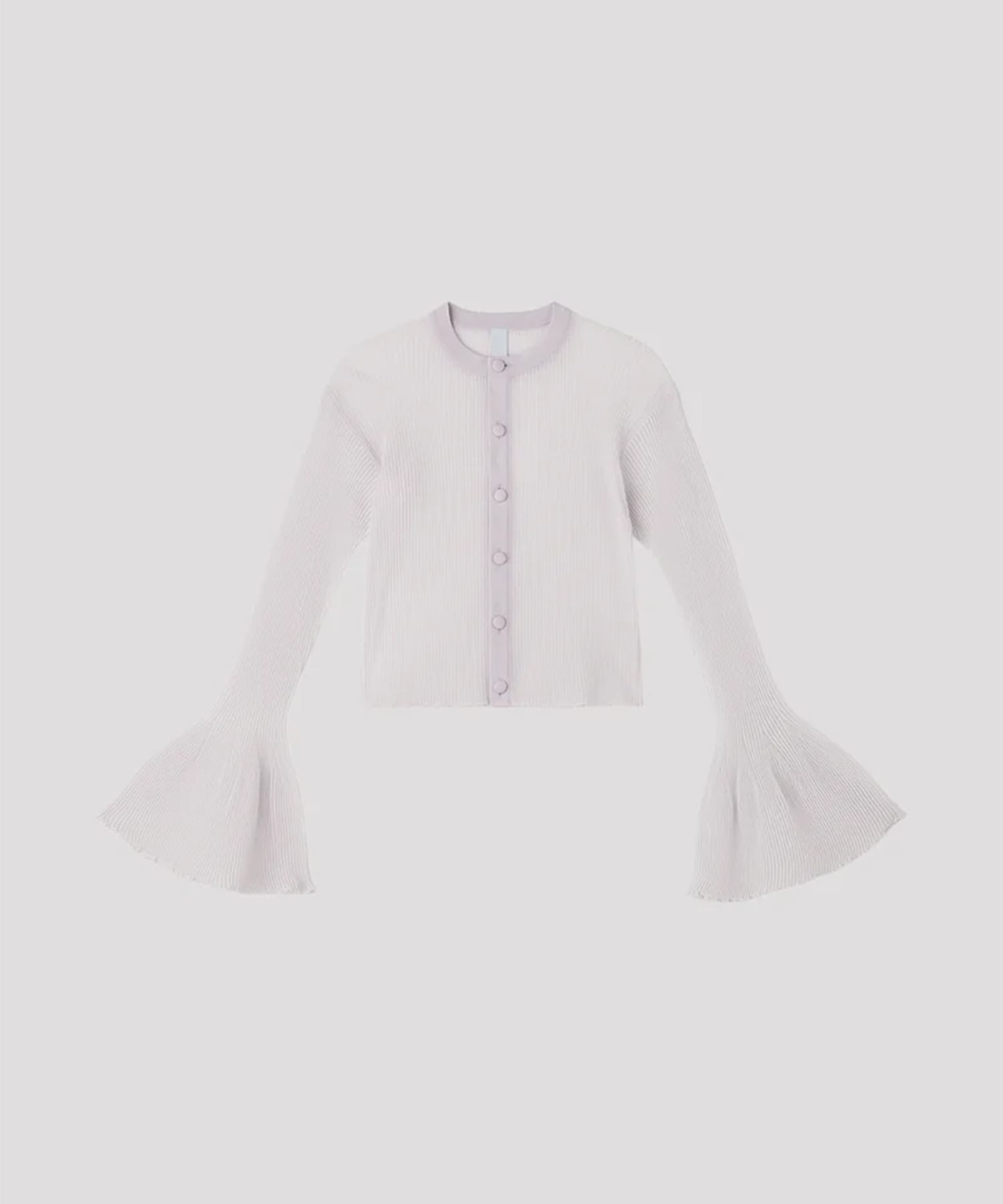 HYPHA LUCENT GLITTER BELL SLEEVE CARDIGAN CFCL