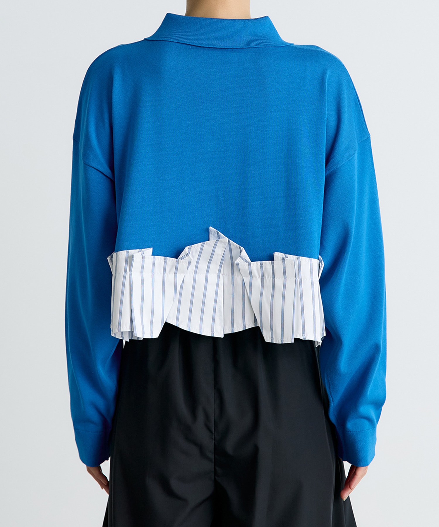 TACK DOCKING-HEM CARDIGAN ENFOLD