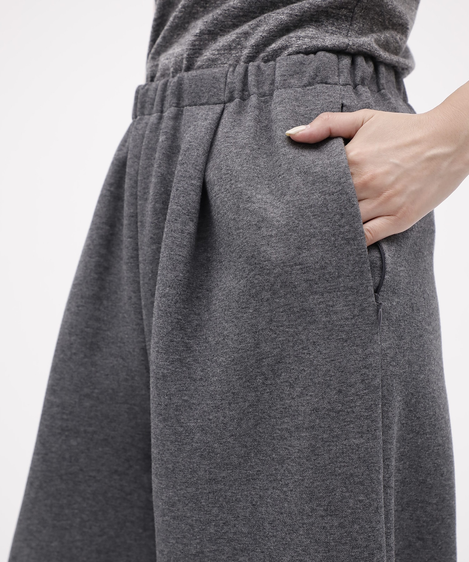 CURVE CROPPED-PANTS ENFOLD