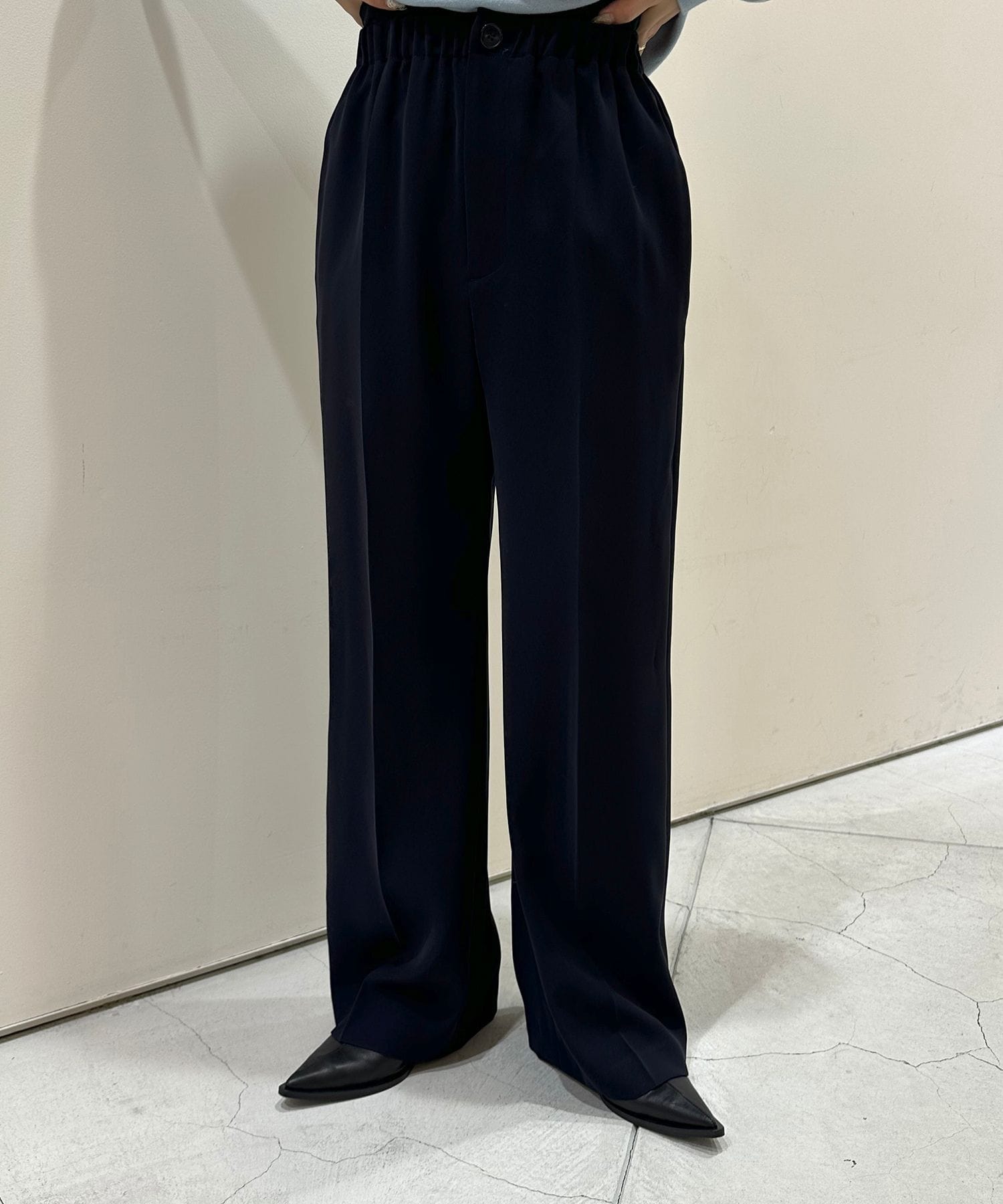 復刻 CENTER-PRESS STRAIGHT-PANTS ENFOLD