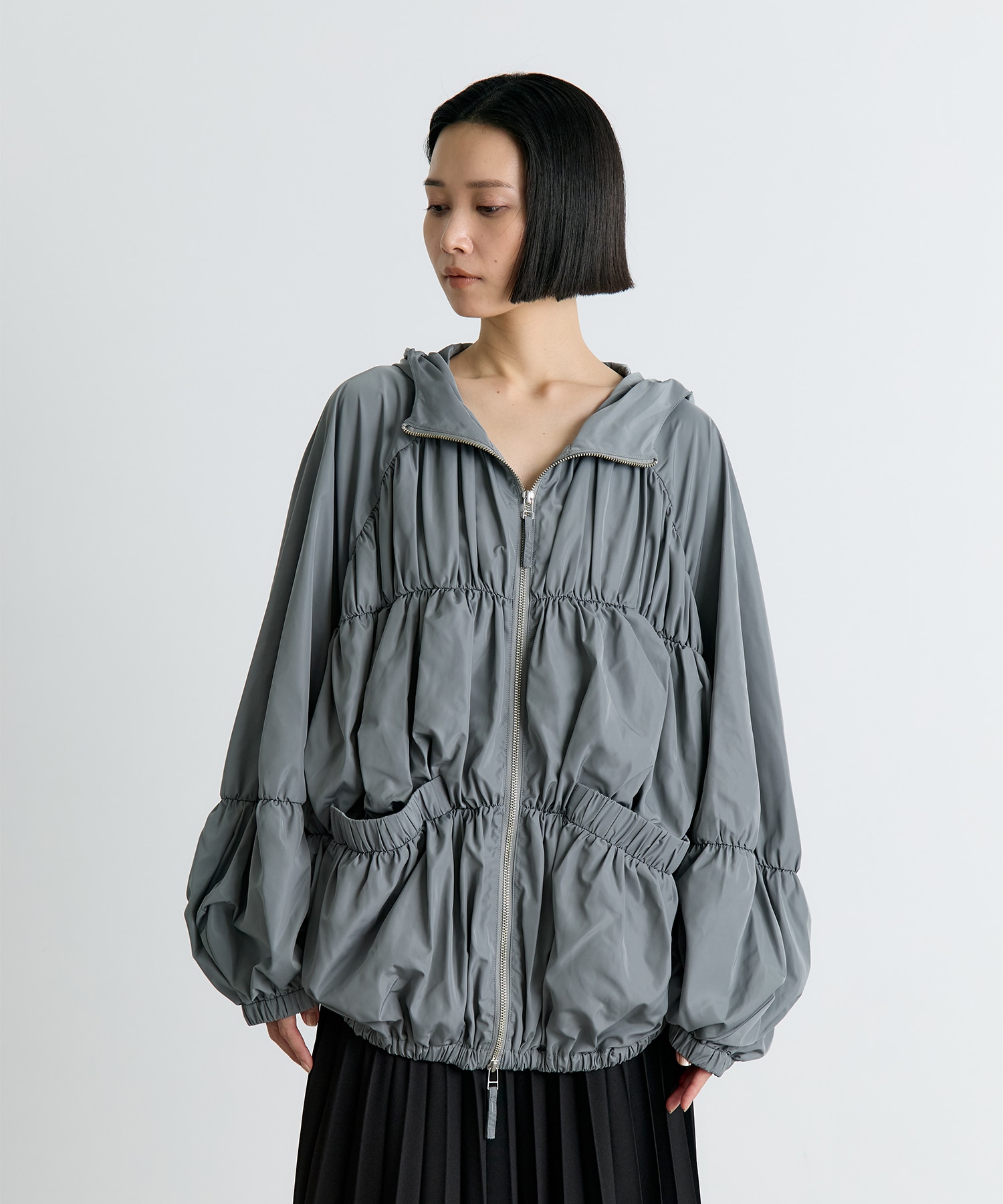 RAIN-CLOUD BLOUSON ENFOLD