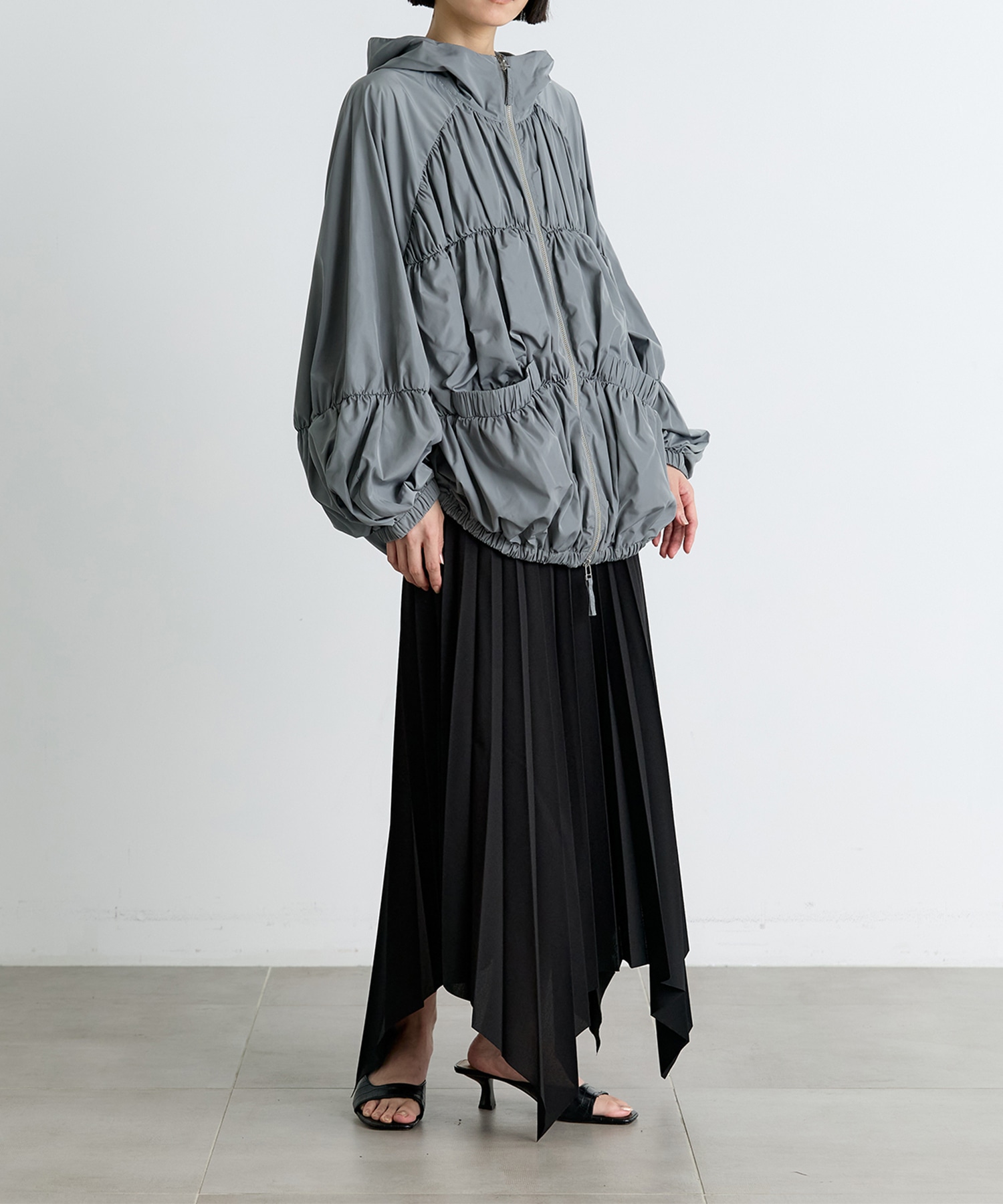 RAIN-CLOUD BLOUSON ENFOLD