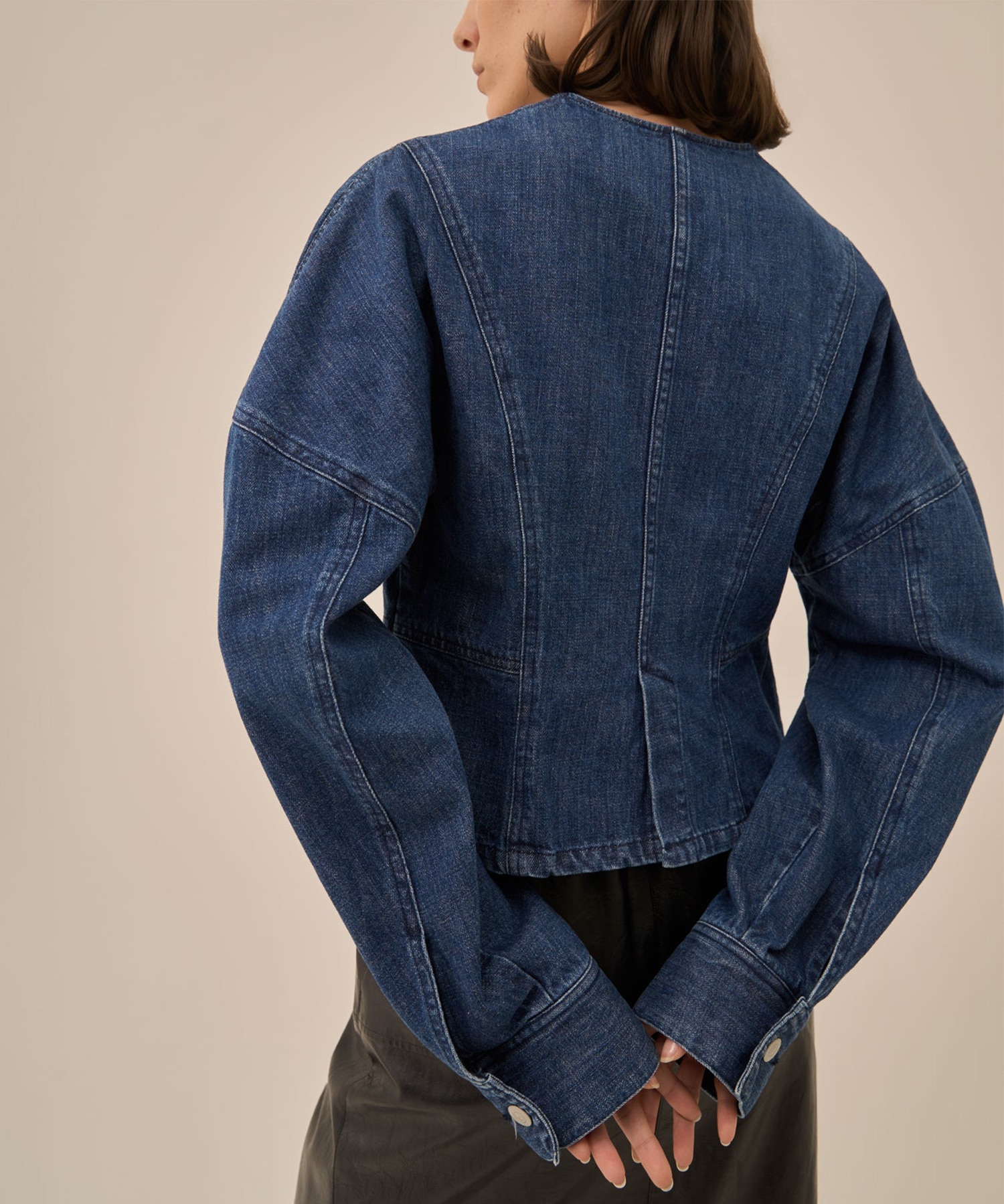 Leona denim jacket AKIRANAKA
