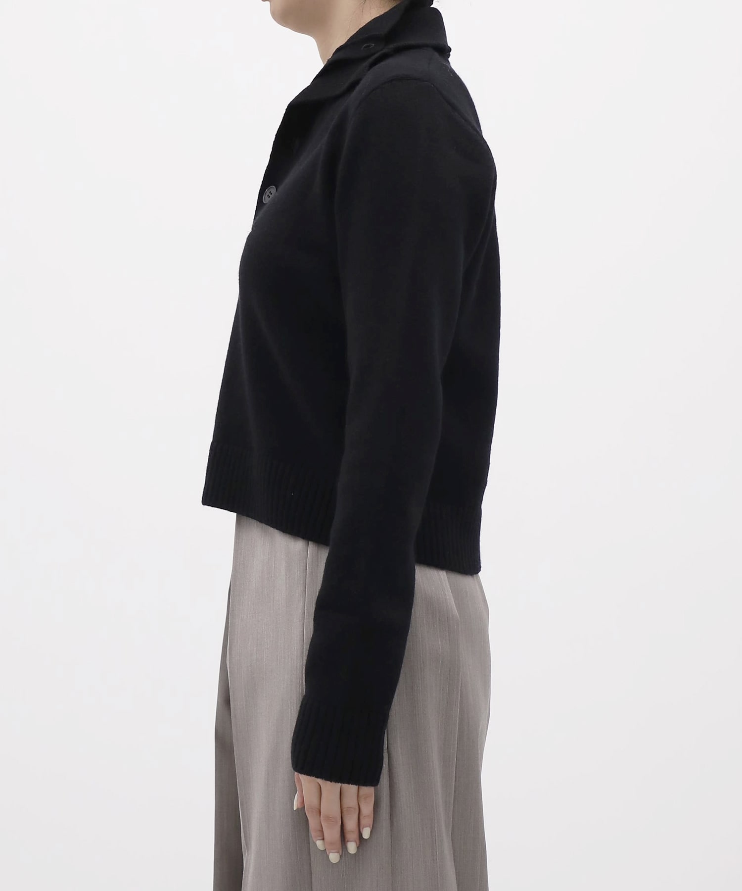 Lams Wool Knit Pullover KEISUKEYOSHIDA
