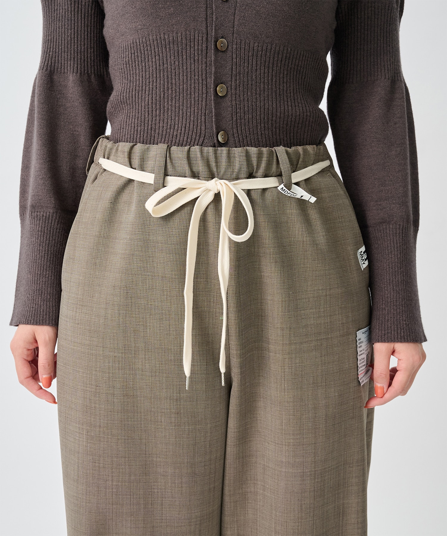 WOOL EASY TROUSERS Maison MIHARA YASUHIRO